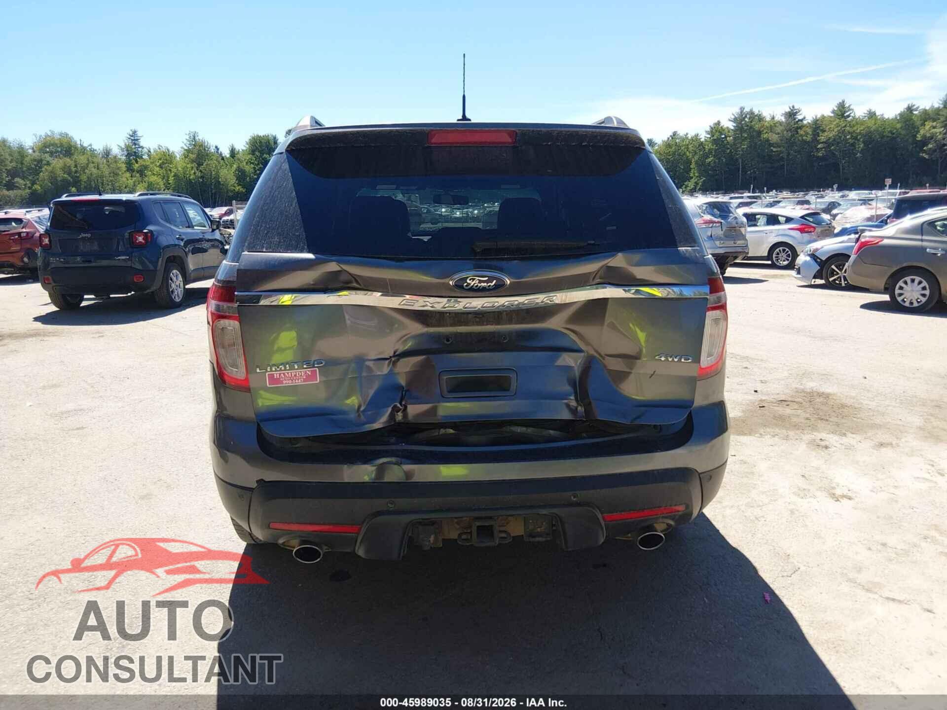 FORD EXPLORER 2012 - 1FMHK8F83CGA07055