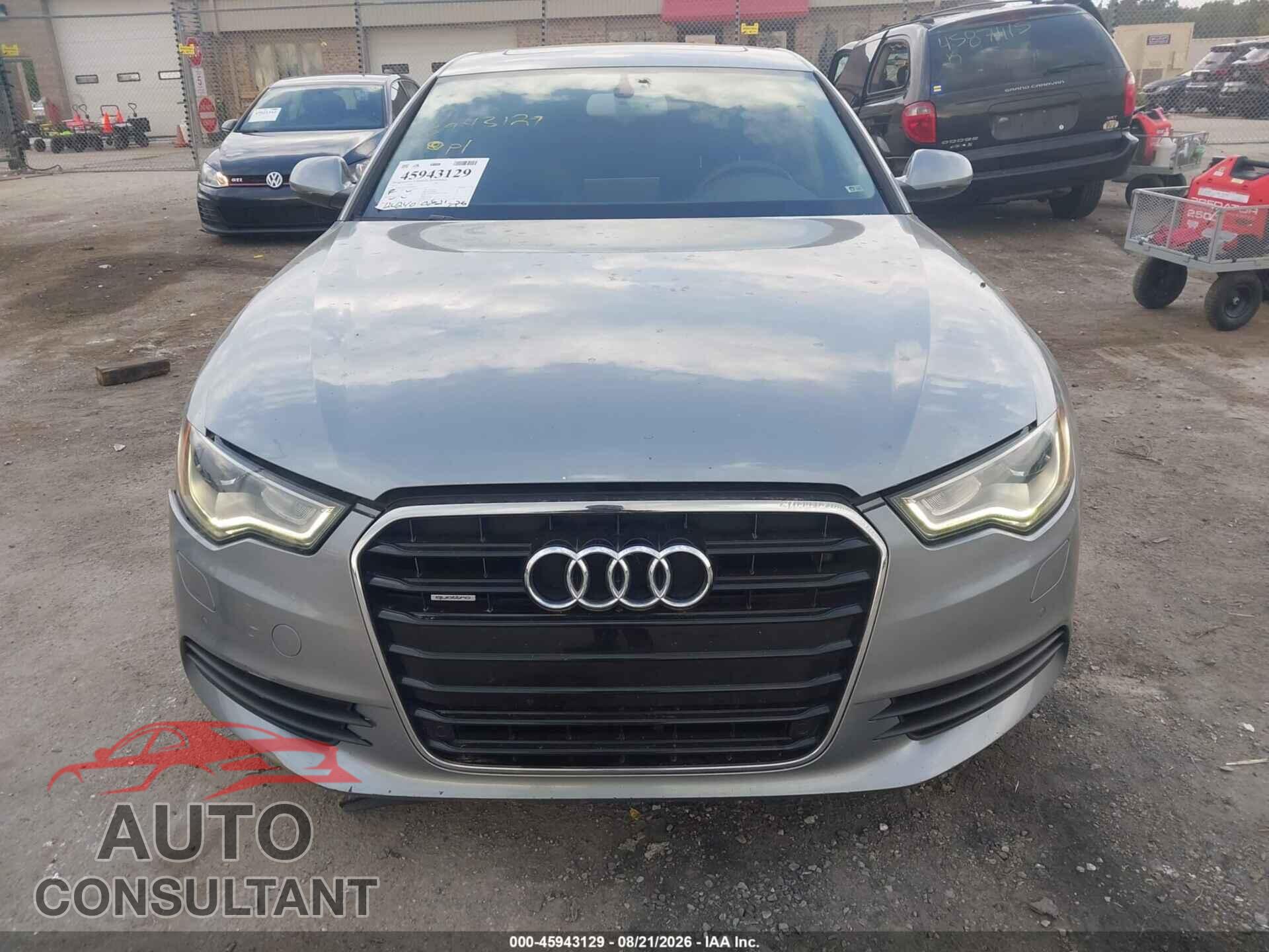 AUDI A6 2013 - WAUGGAFC1DN056441