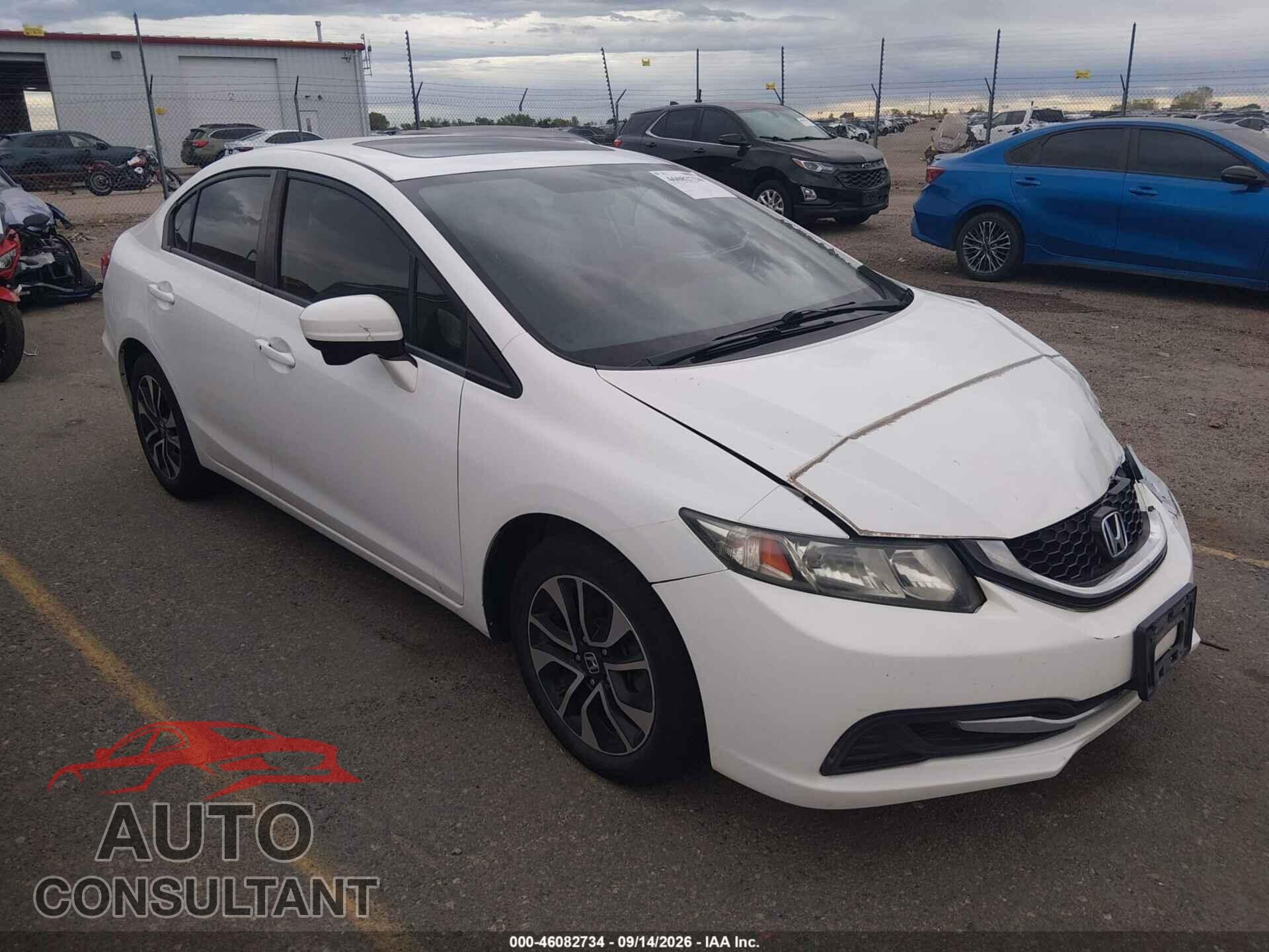 HONDA CIVIC 2014 - 19XFB2F85EE047469