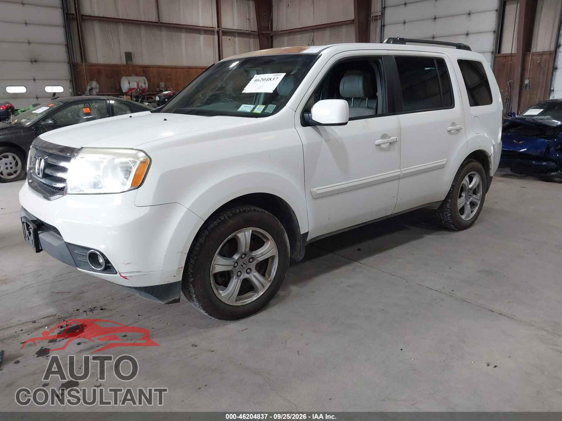 HONDA PILOT 2013 - 5FNYF4H66DB042195