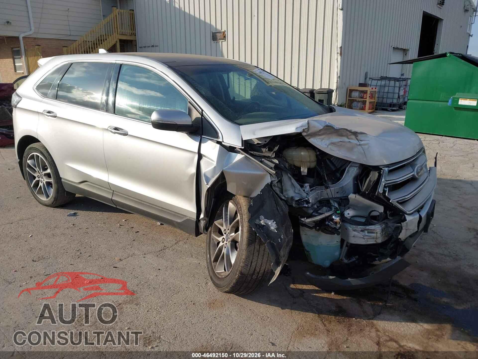 FORD EDGE 2016 - 2FMPK4K88GBB77077