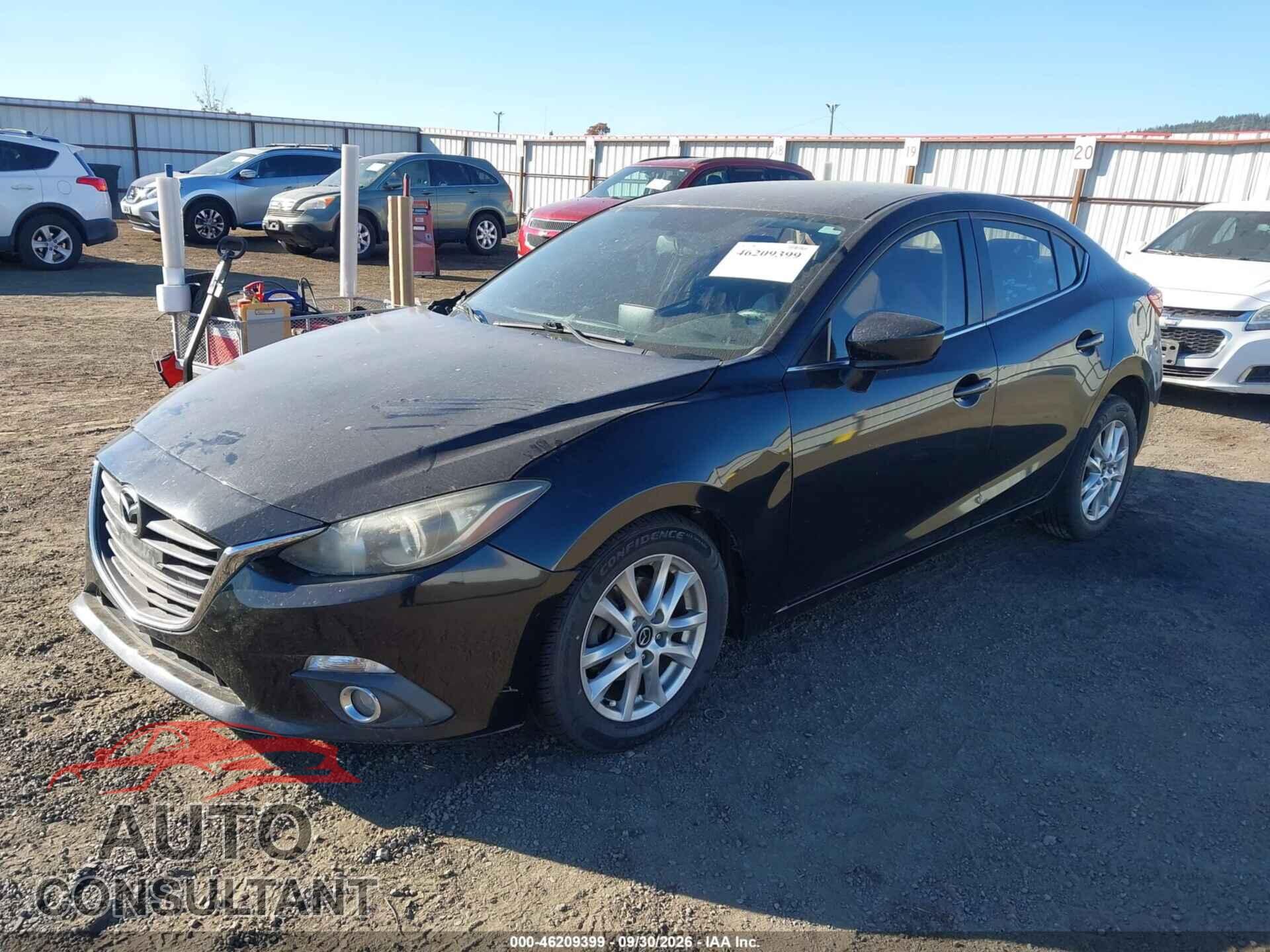 MAZDA MAZDA3 2014 - JM1BM1V72E1129948