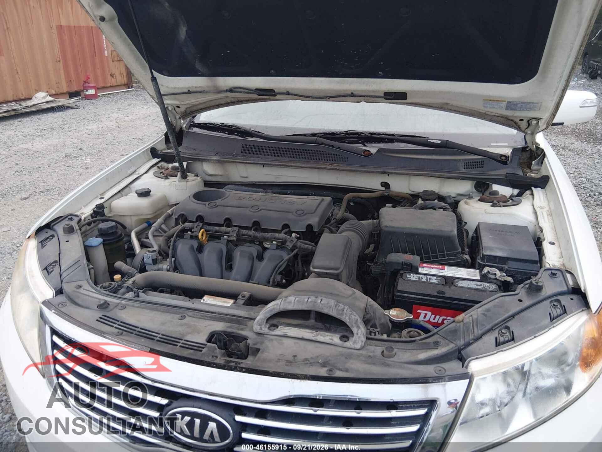 KIA OPTIMA 2010 - KNAGG4A82A5425338