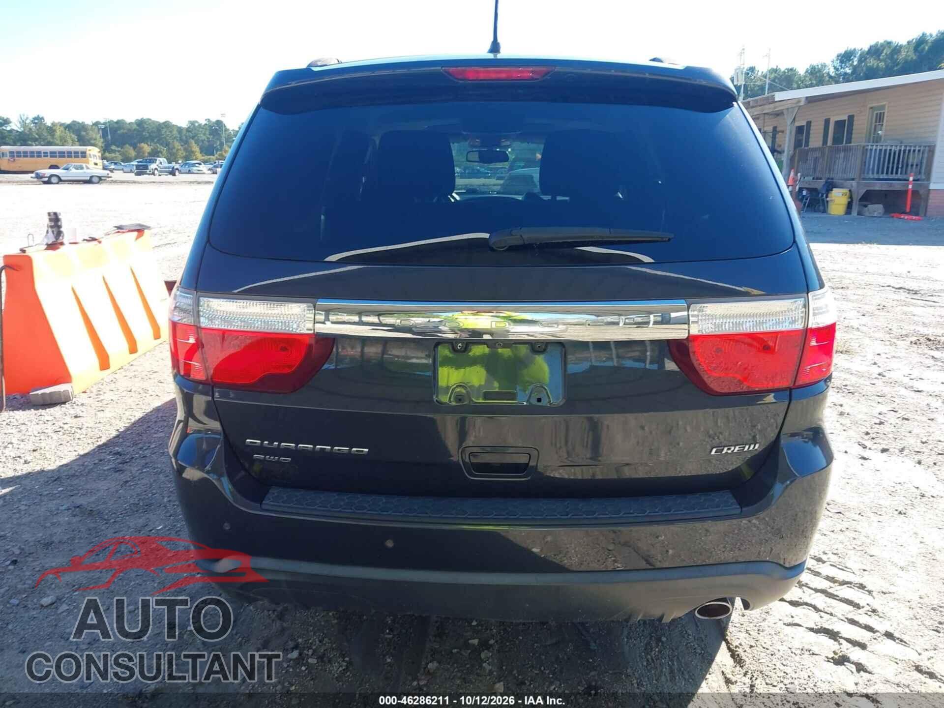 DODGE DURANGO 2013 - 1C4RDJDG6DC509295