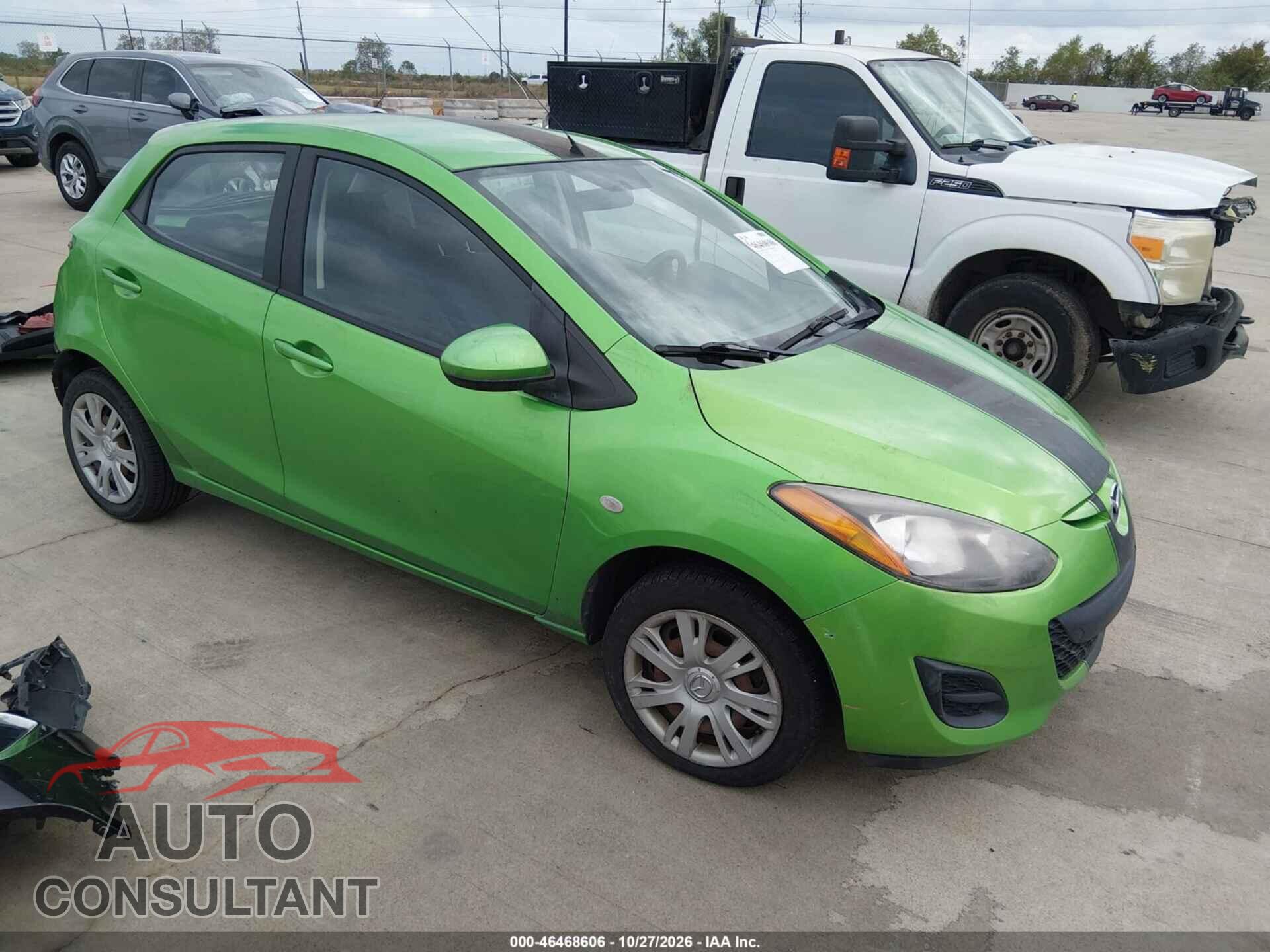 MAZDA MAZDA2 2012 - JM1DE1KY0C0146995