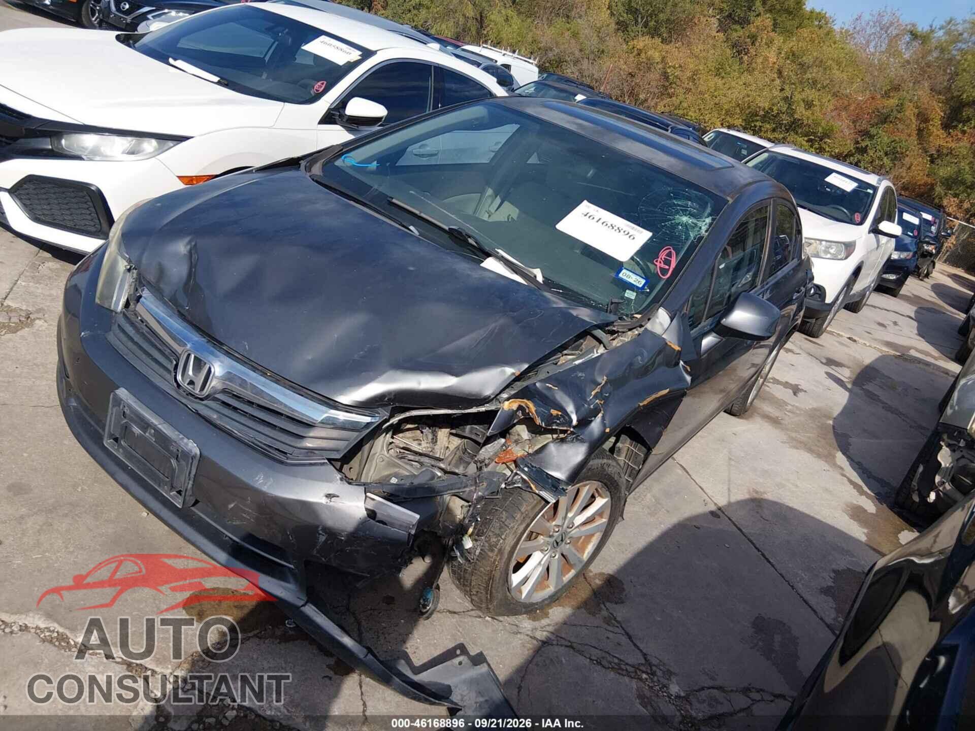 HONDA CIVIC 2012 - 2HGFB2F89CH311067