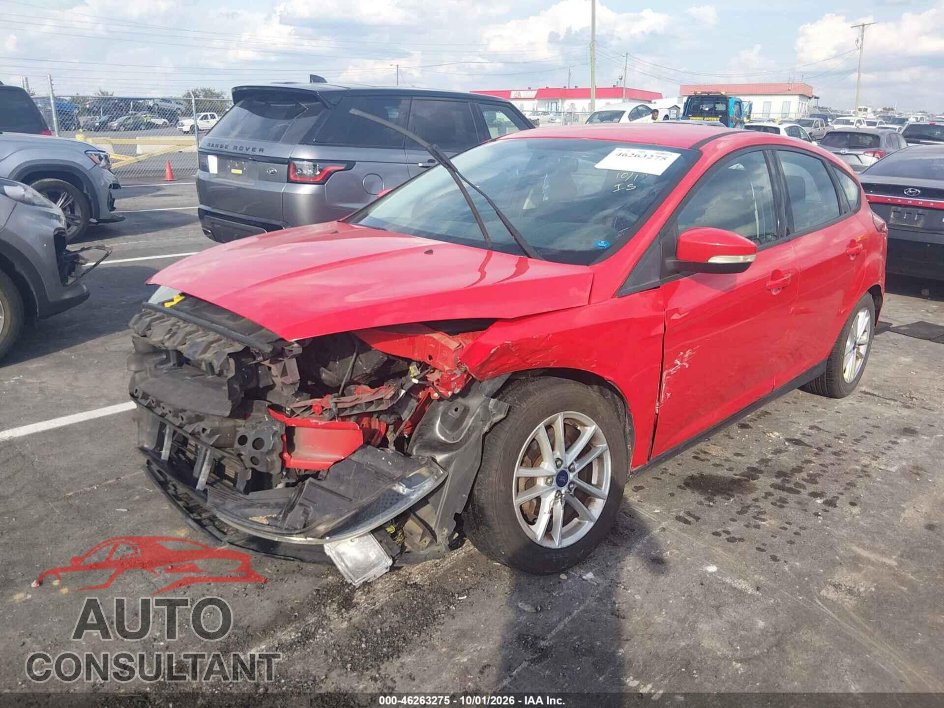 FORD FOCUS 2015 - 1FADP3K2XFL302311