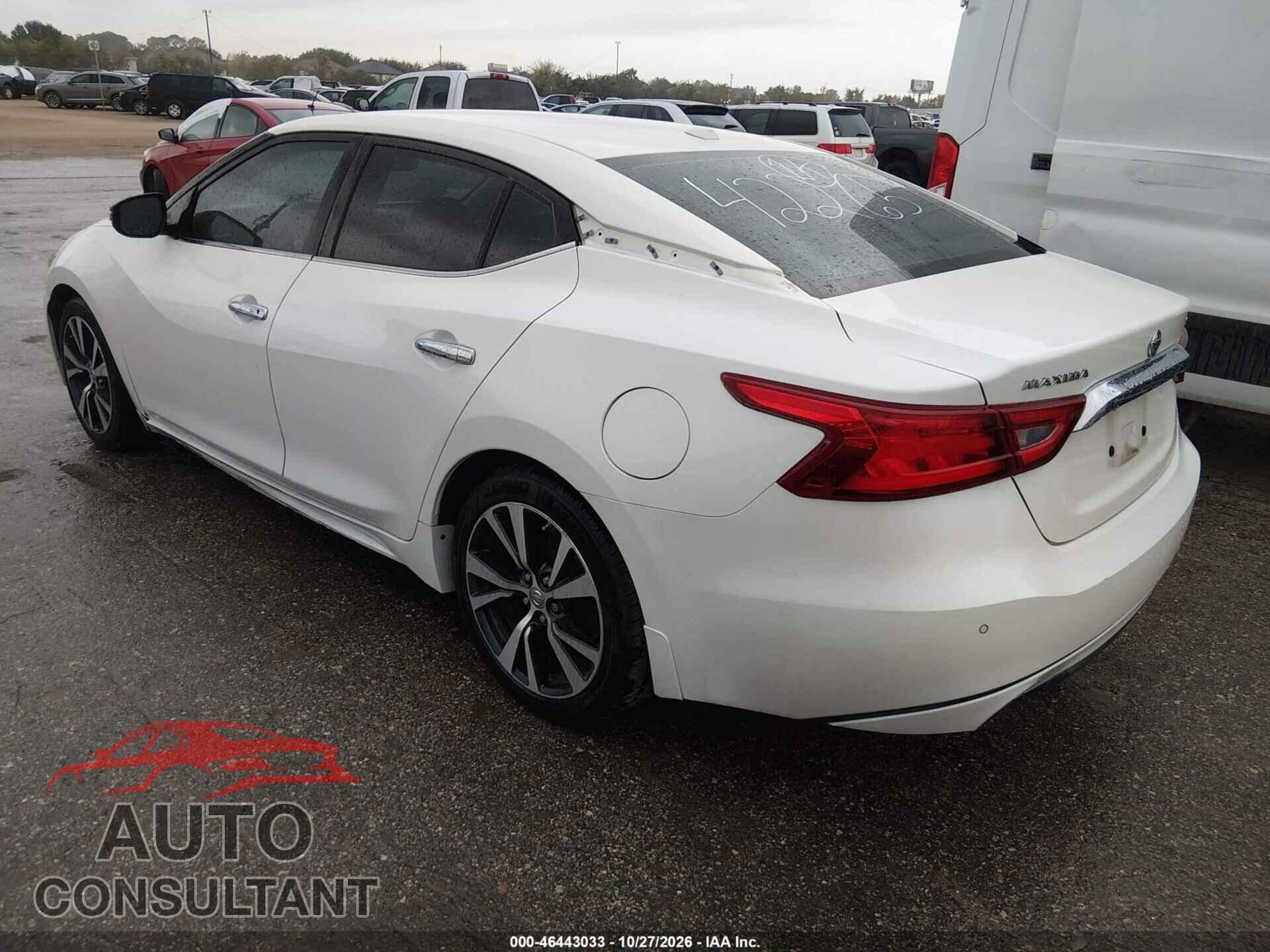NISSAN MAXIMA 2017 - 1N4AA6AP1HC422651