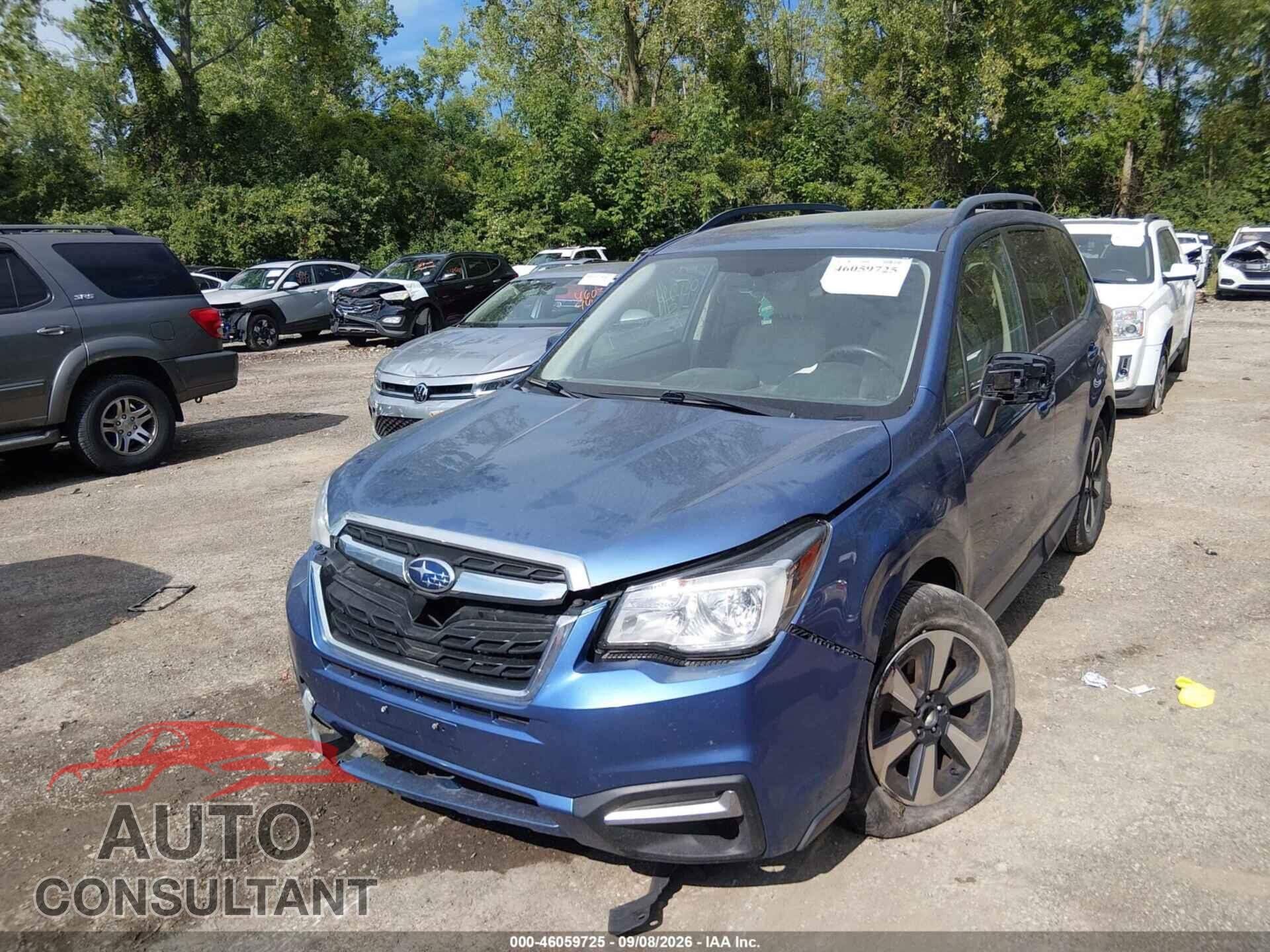 SUBARU FORESTER 2018 - JF2SJAEC9JH450197