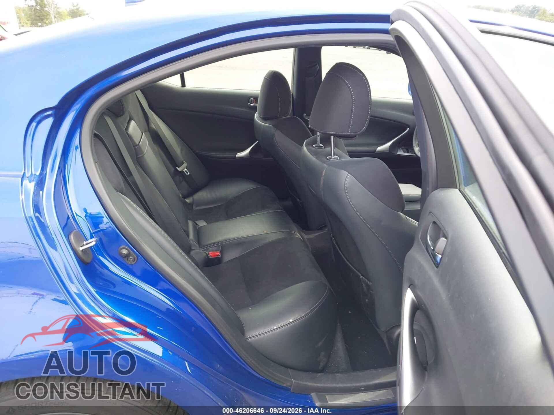 LEXUS IS 250 2011 - JTHBF5C21B5156487
