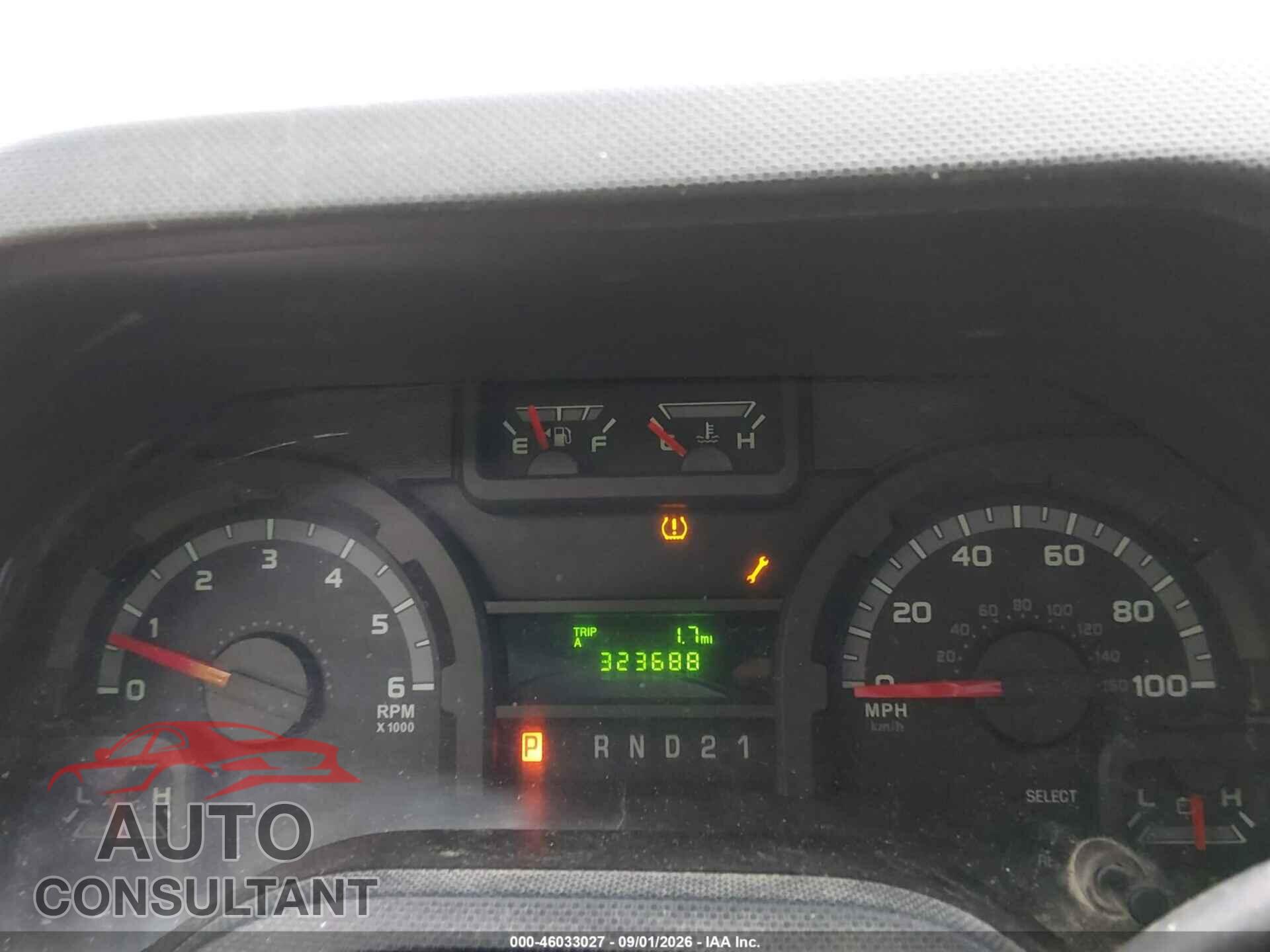 FORD E-250 2011 - 1FTNE2EW5BDA58553