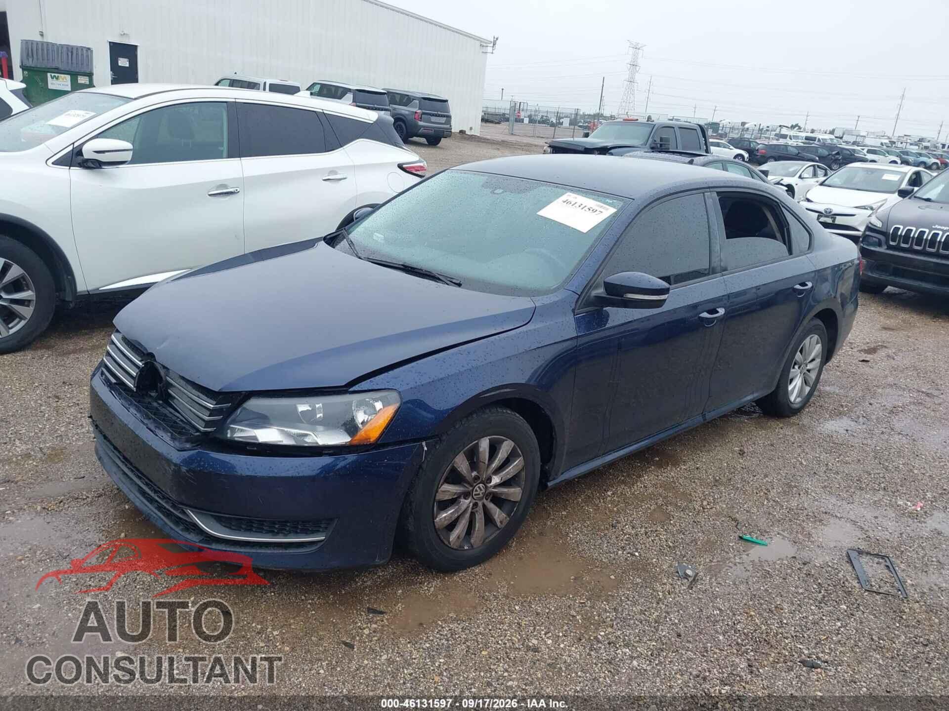 VOLKSWAGEN PASSAT 2014 - 1VWAP7A35EC006090