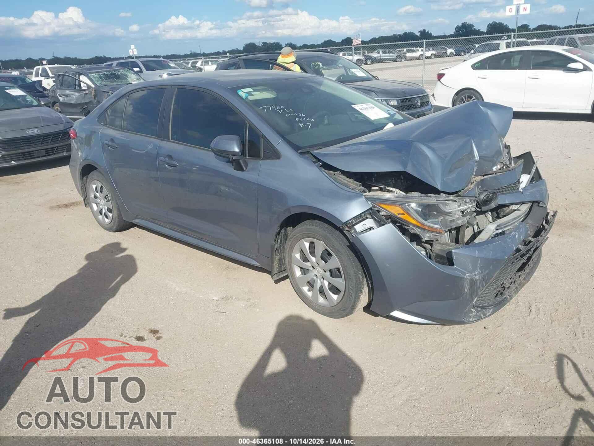 TOYOTA COROLLA 2022 - 5YFEPMAE1NP364637