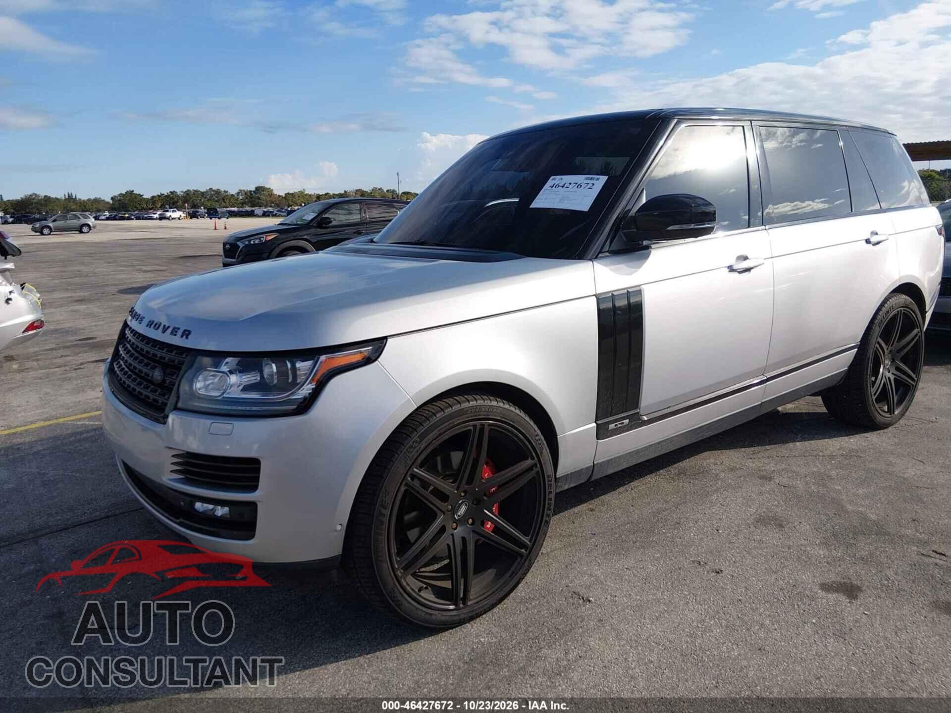 LAND ROVER RANGE ROVER 2014 - SALGV3TF7EA172005