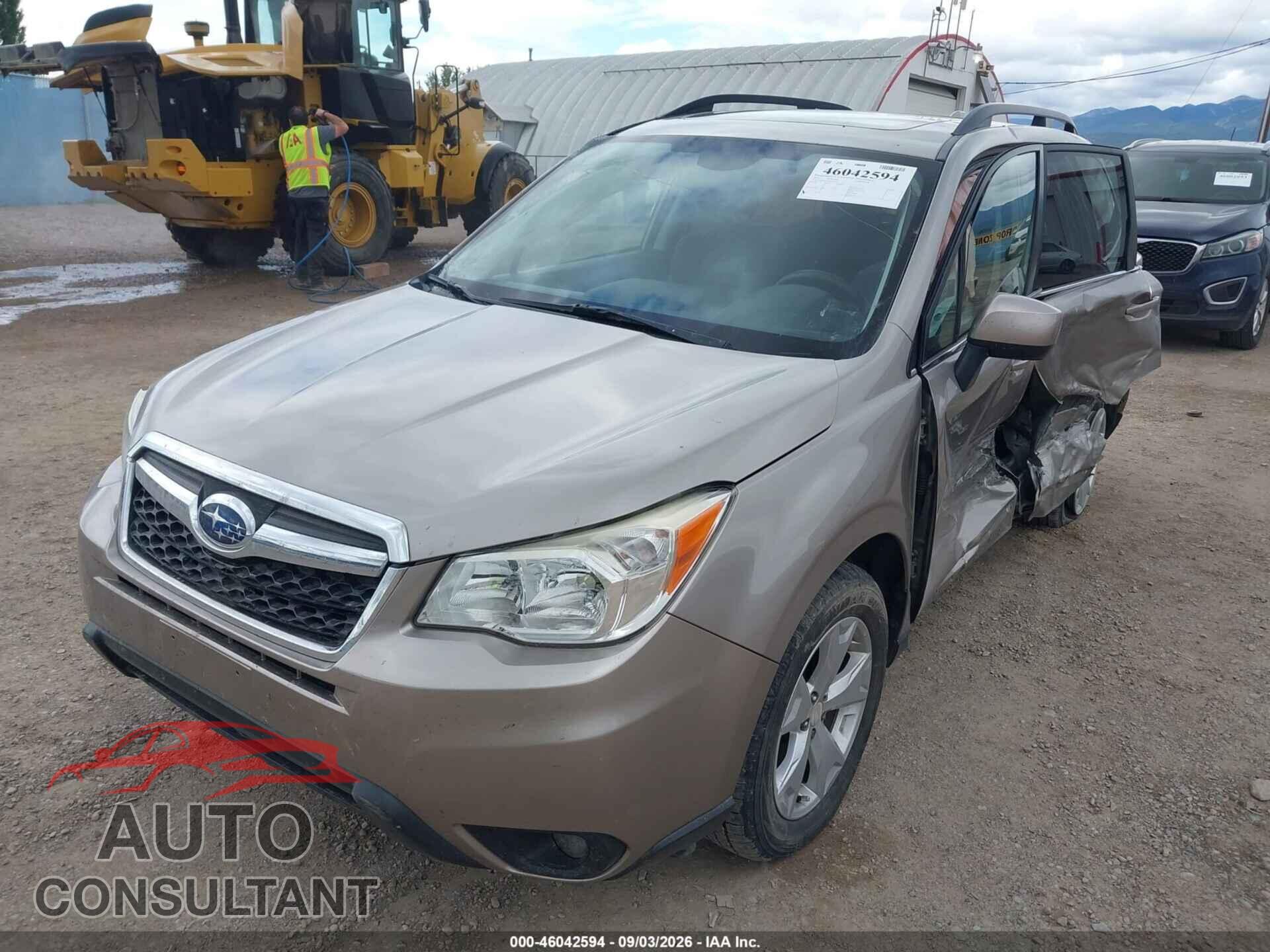 SUBARU FORESTER 2016 - JF2SJARC0GH500701