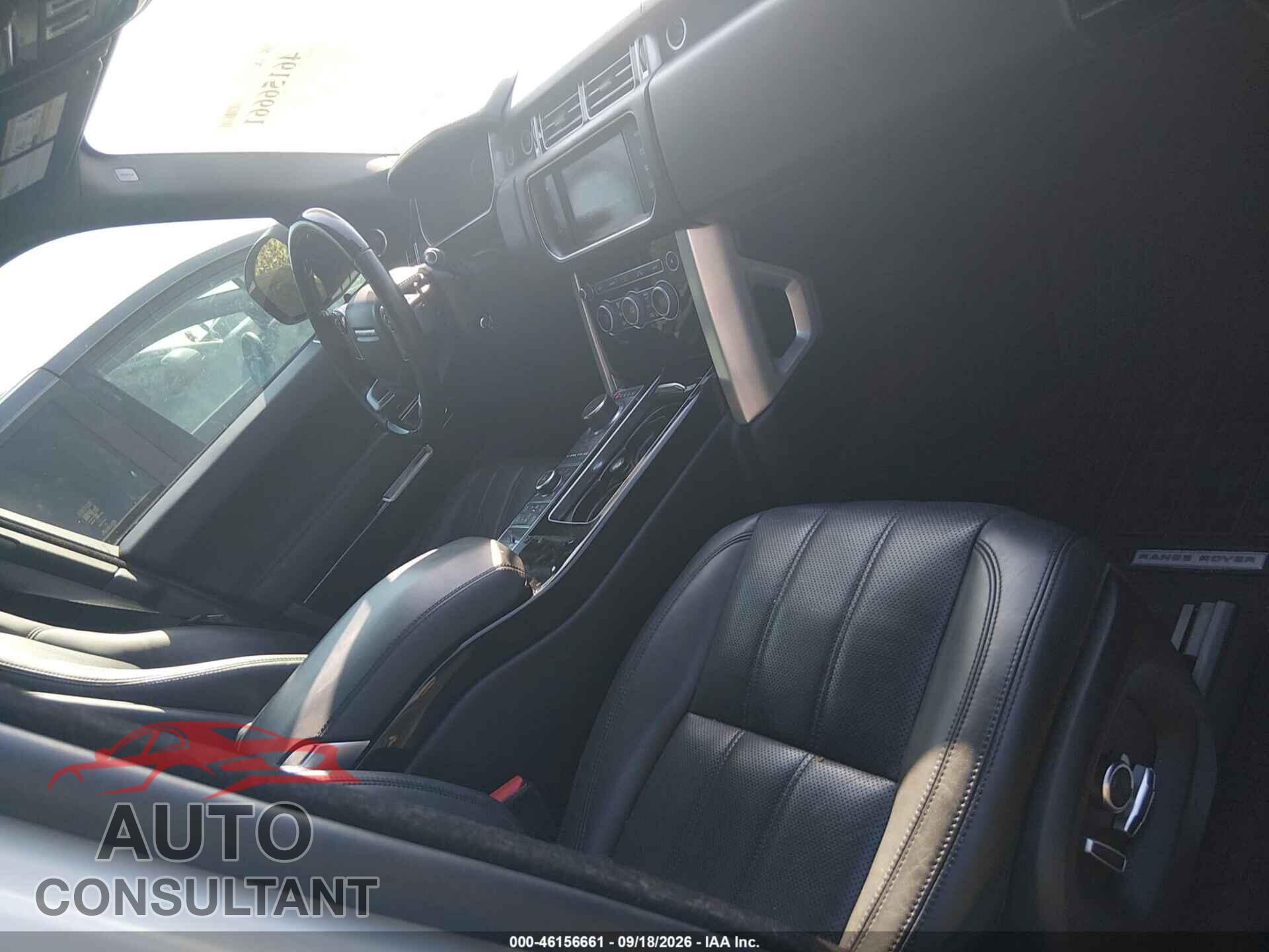 LAND ROVER RANGE ROVER 2016 - SALGS3EFXGA309995