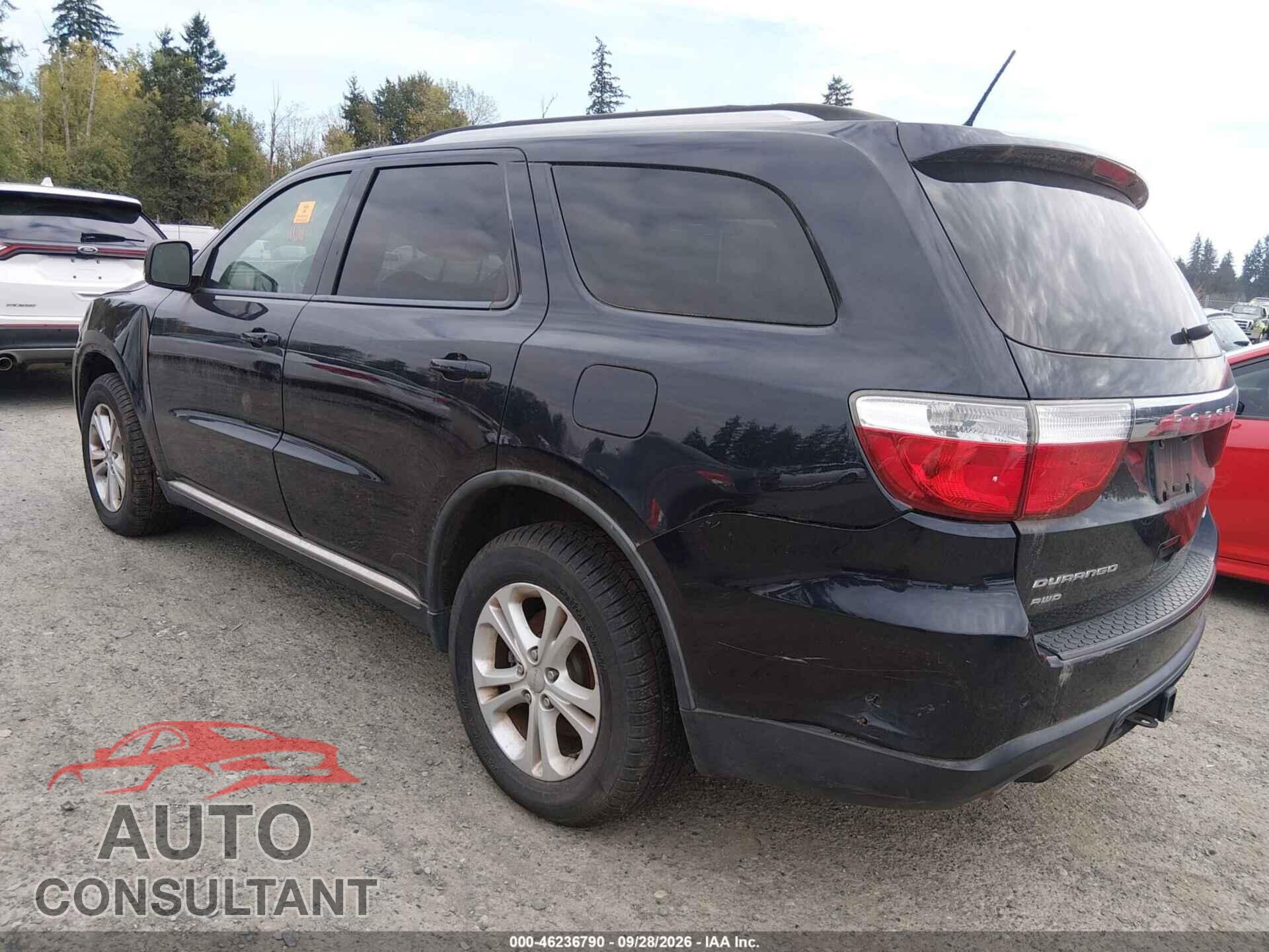 DODGE DURANGO 2011 - 1D4SE4GT5BC649007