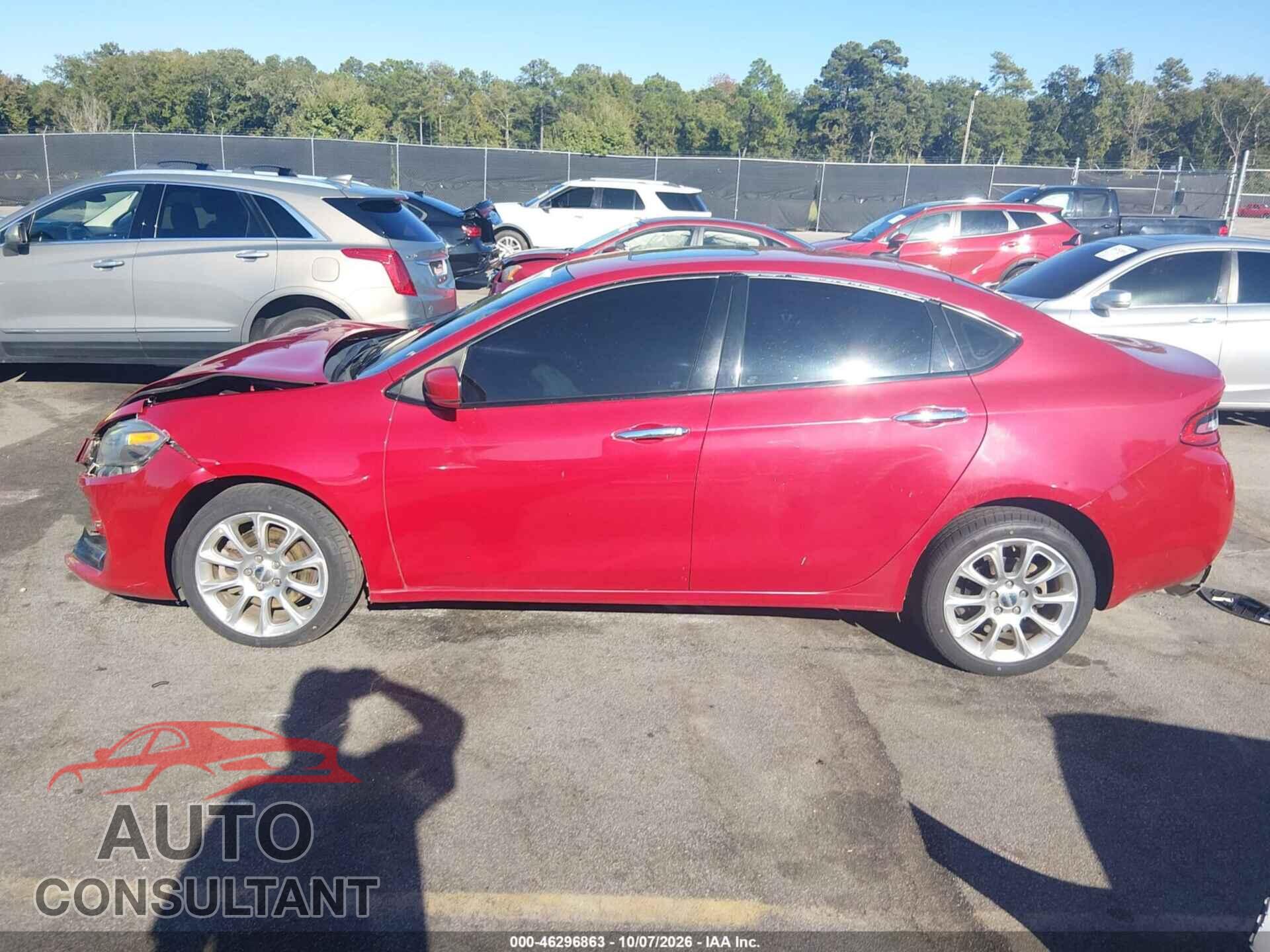 DODGE DART 2013 - 1C3CDFCA0DD246008