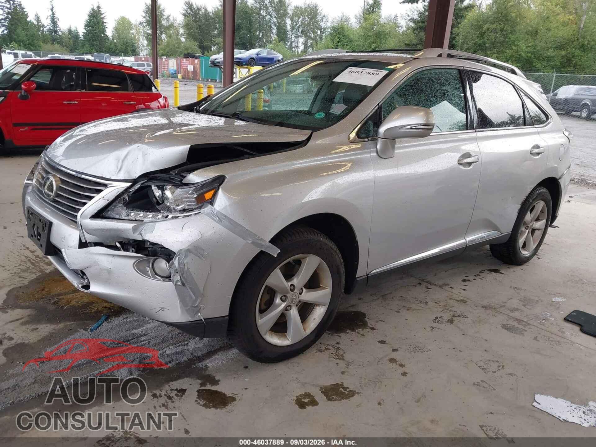 LEXUS RX 350 2013 - 2T2BK1BA3DC166079