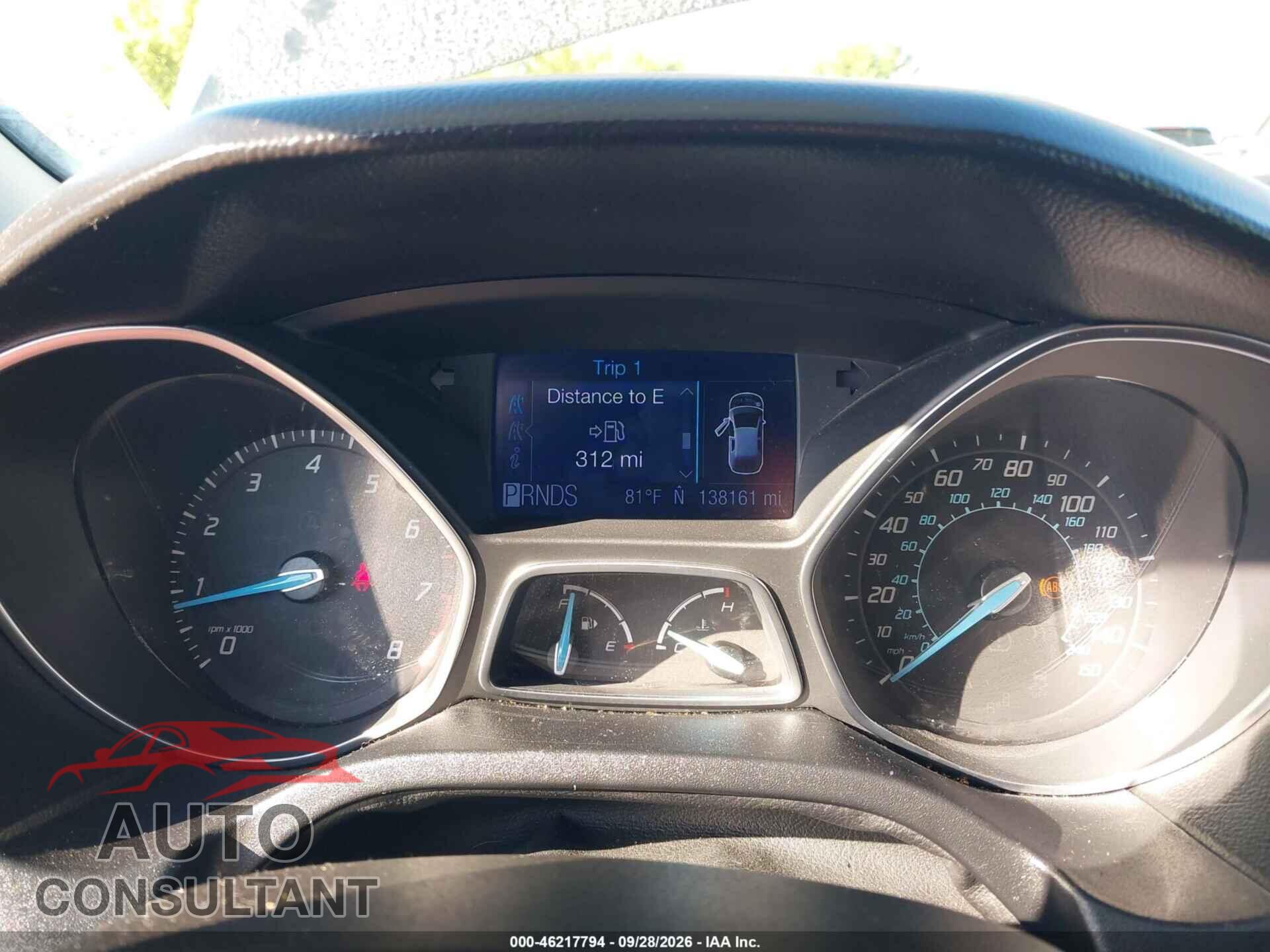 FORD FOCUS 2012 - 1FAHP3H23CL455374
