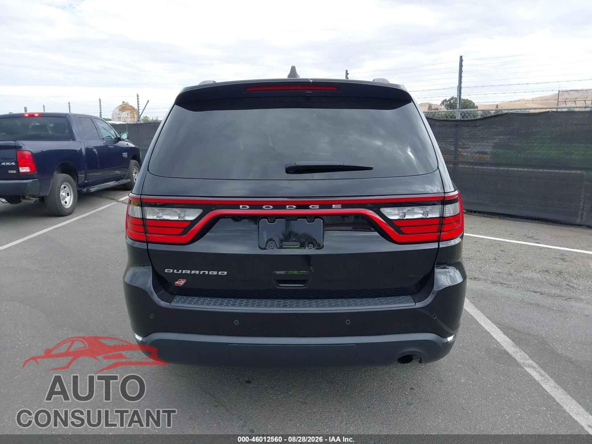 DODGE DURANGO 2021 - 1C4RDJAG7MC762405
