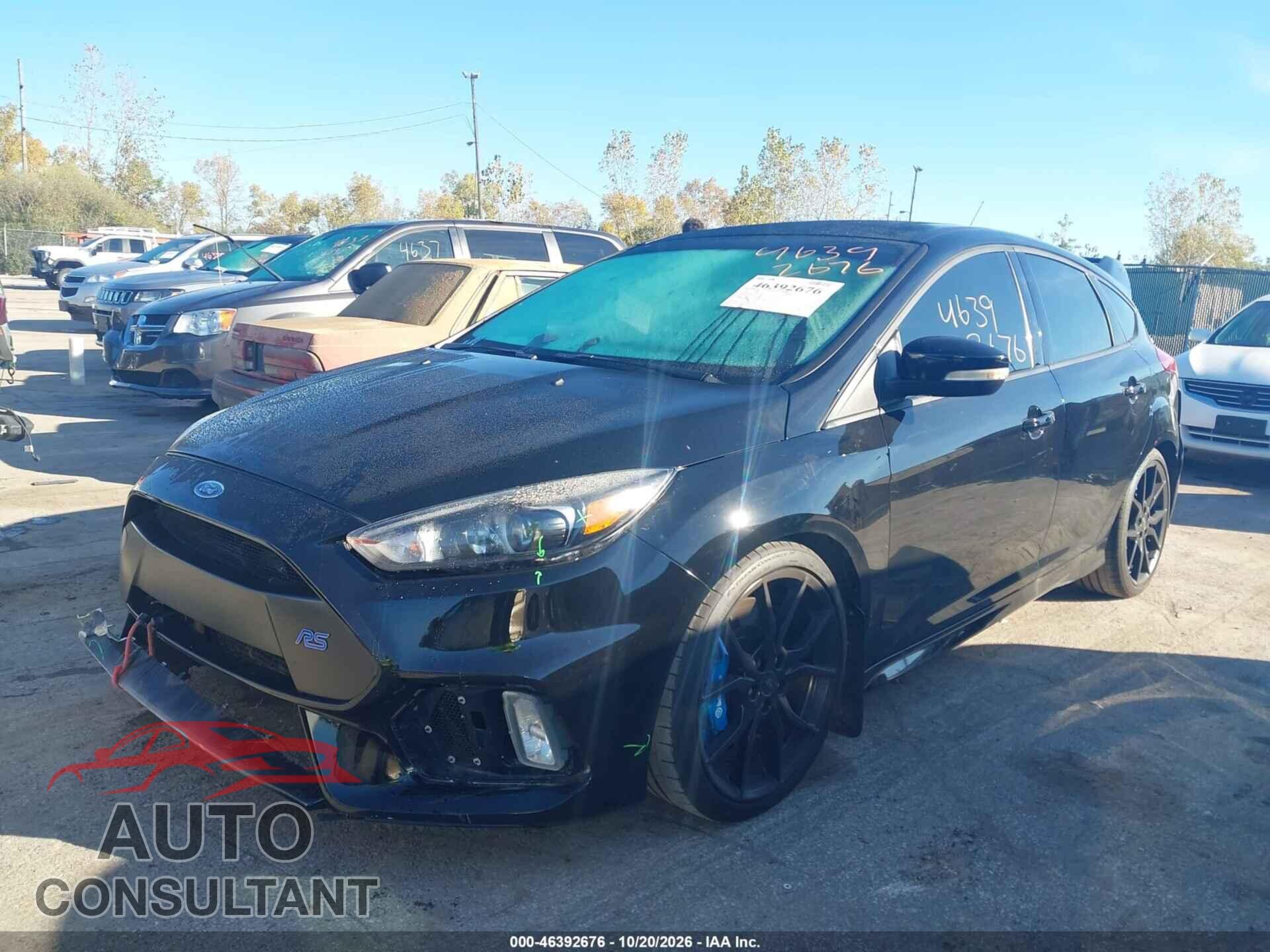 FORD FOCUS RS 2017 - WF0DP3TH1H4121315