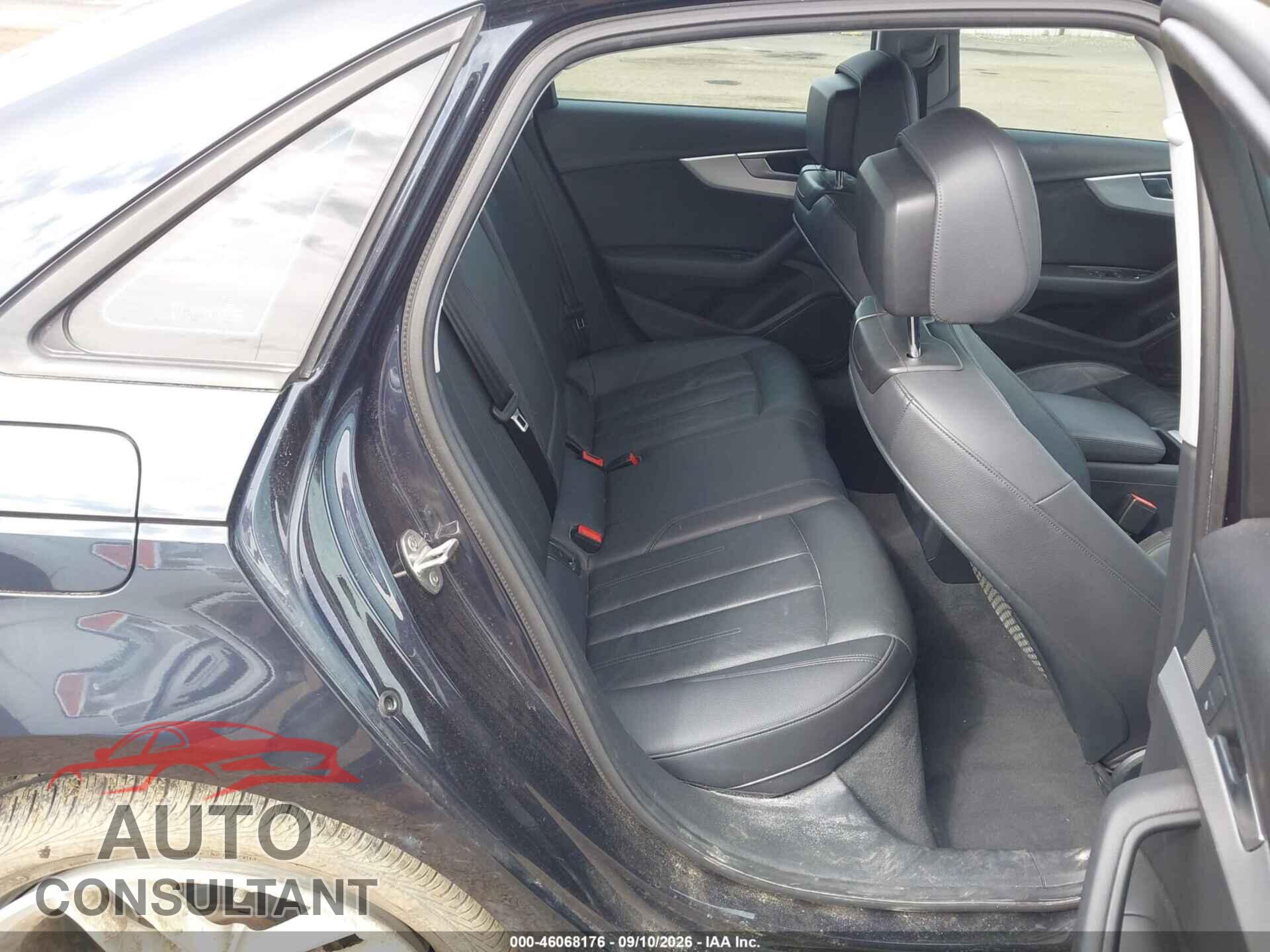 AUDI A4 2017 - WAUDNAF48HN042477