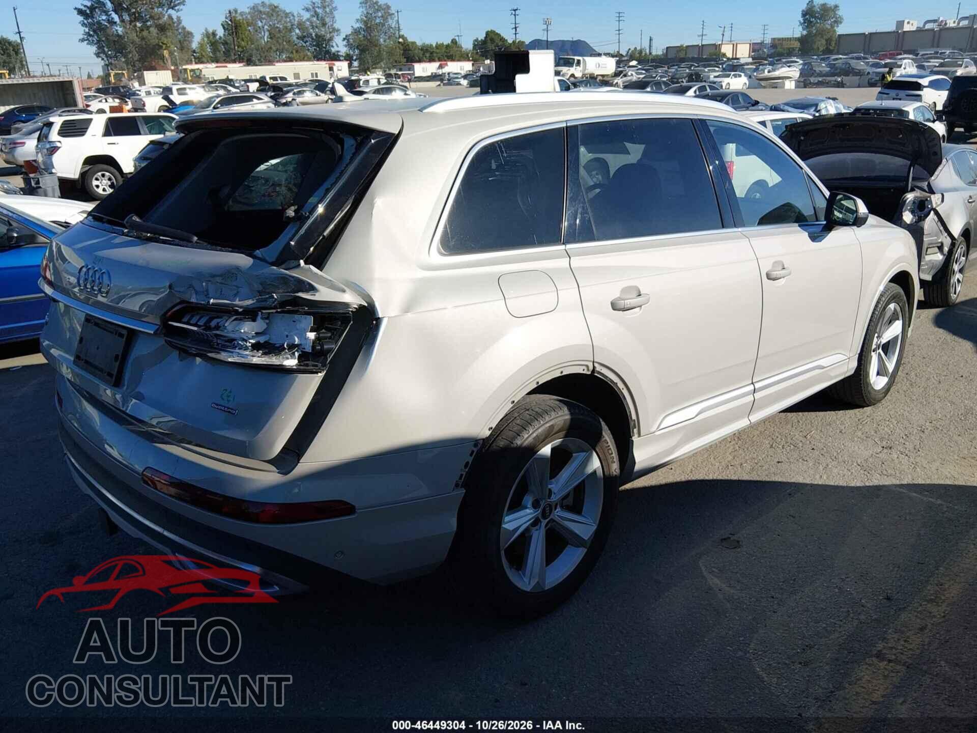 AUDI Q7 2022 - WA1AJBF73ND012400
