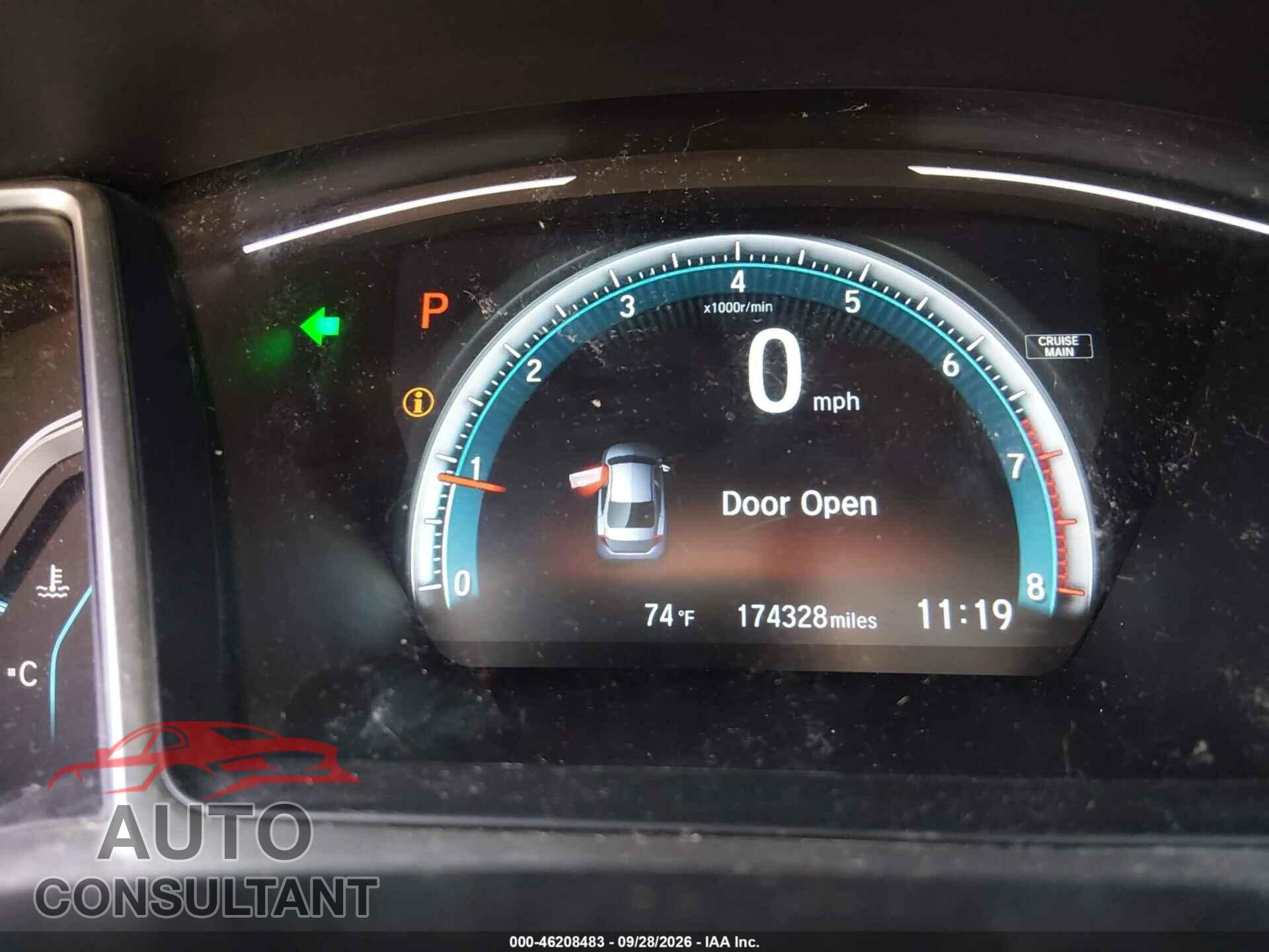 HONDA CIVIC 2017 - 19XFC2F77HE005880