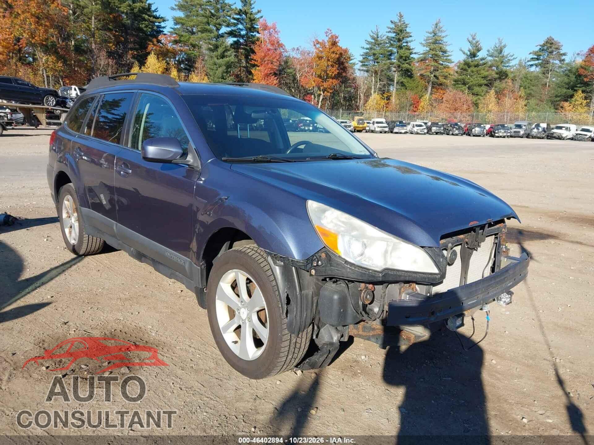 SUBARU OUTBACK 2013 - 4S4BRBCCXD1212058