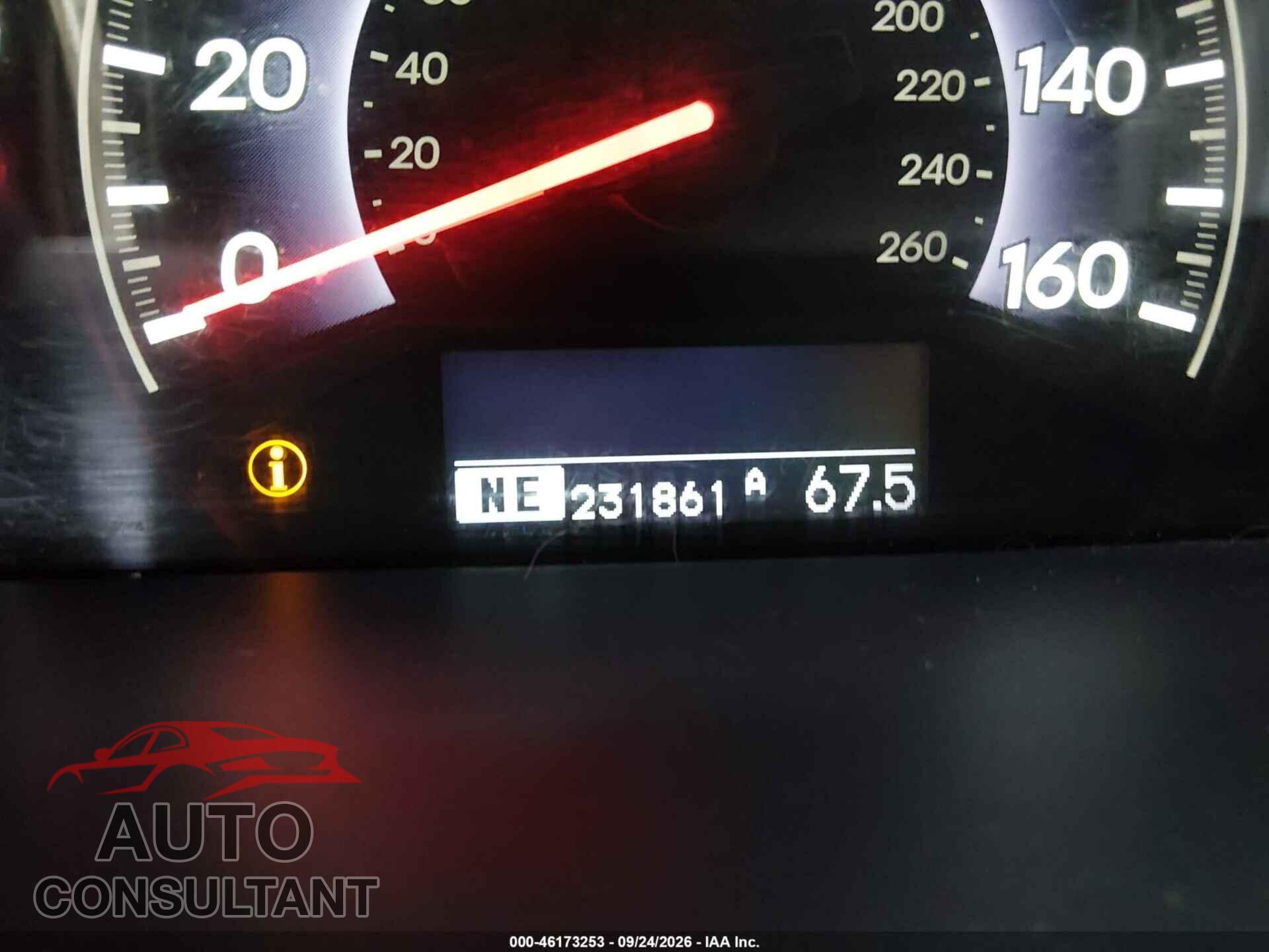HONDA ODYSSEY 2010 - 5FNRL3H96AB113473