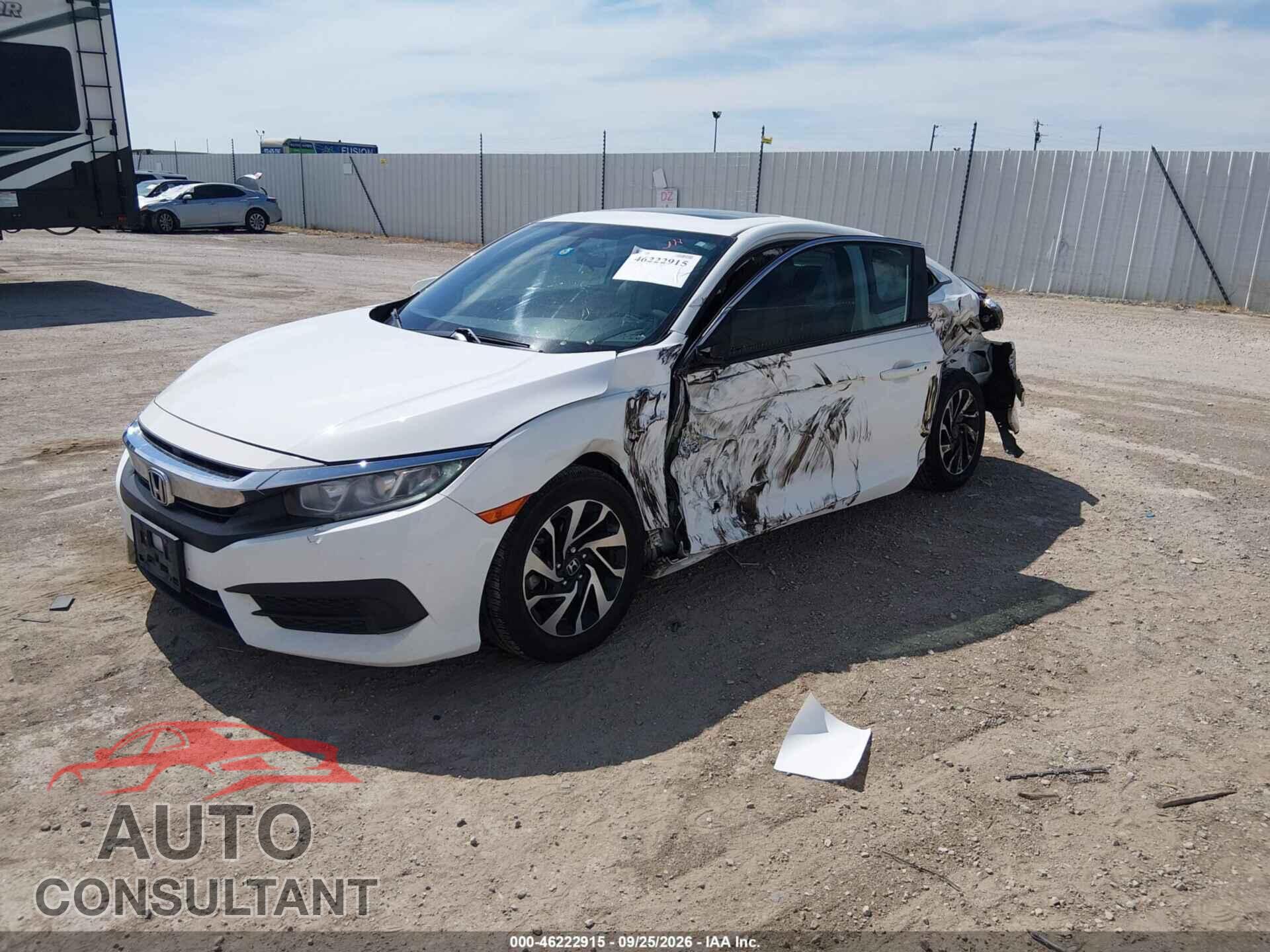 HONDA CIVIC 2017 - 2HGFC4B00HH306775