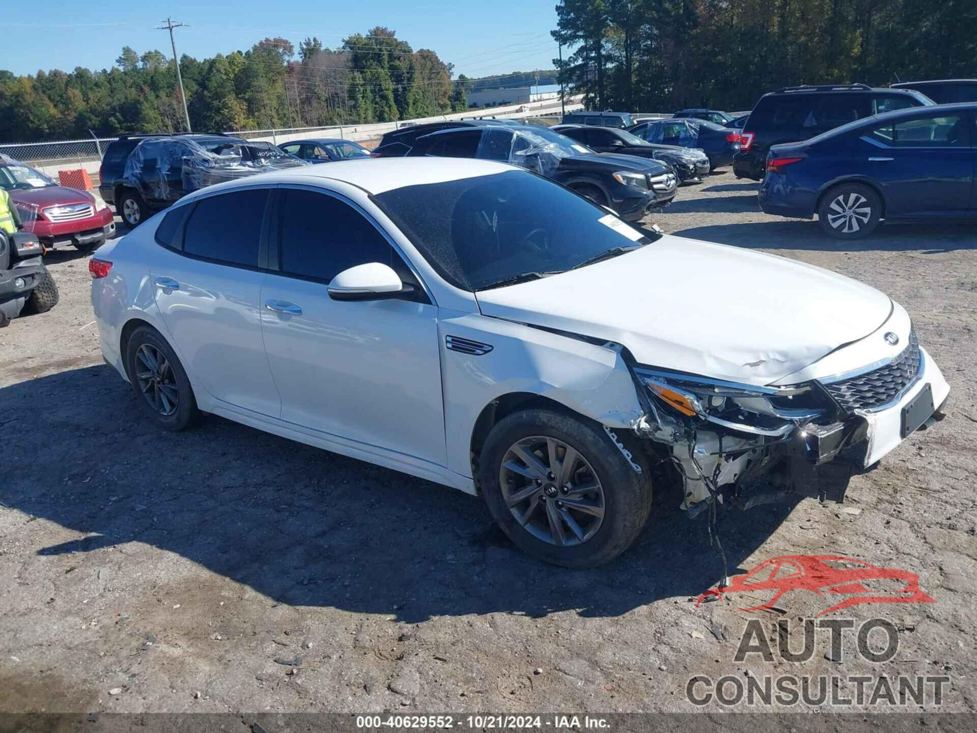 KIA OPTIMA 2020 - 5XXGT4L35LG442360