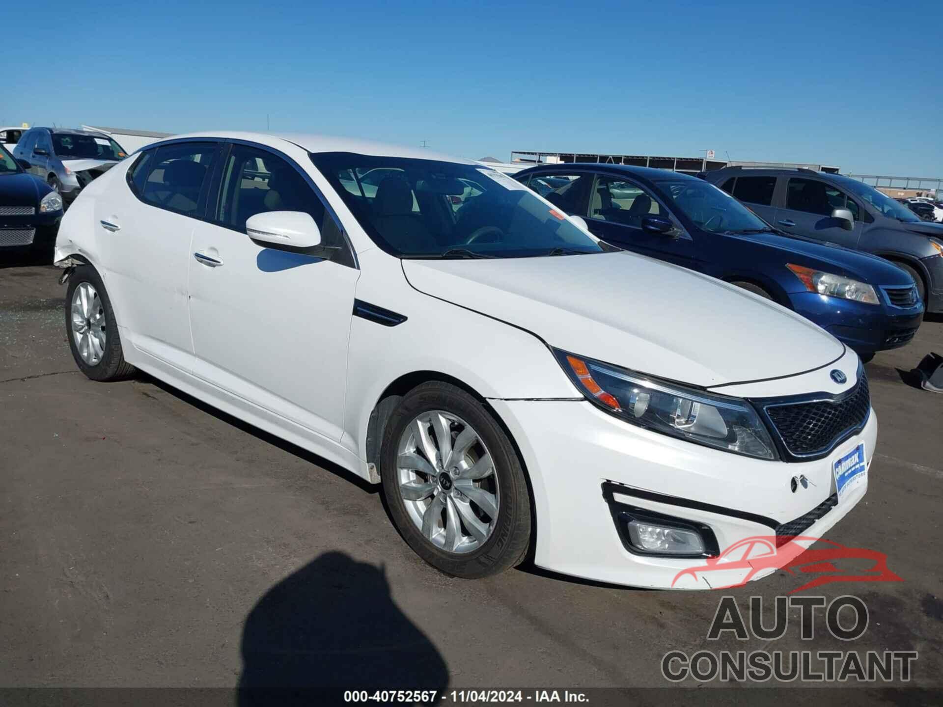 KIA OPTIMA 2015 - KNAGM4A70F5617994