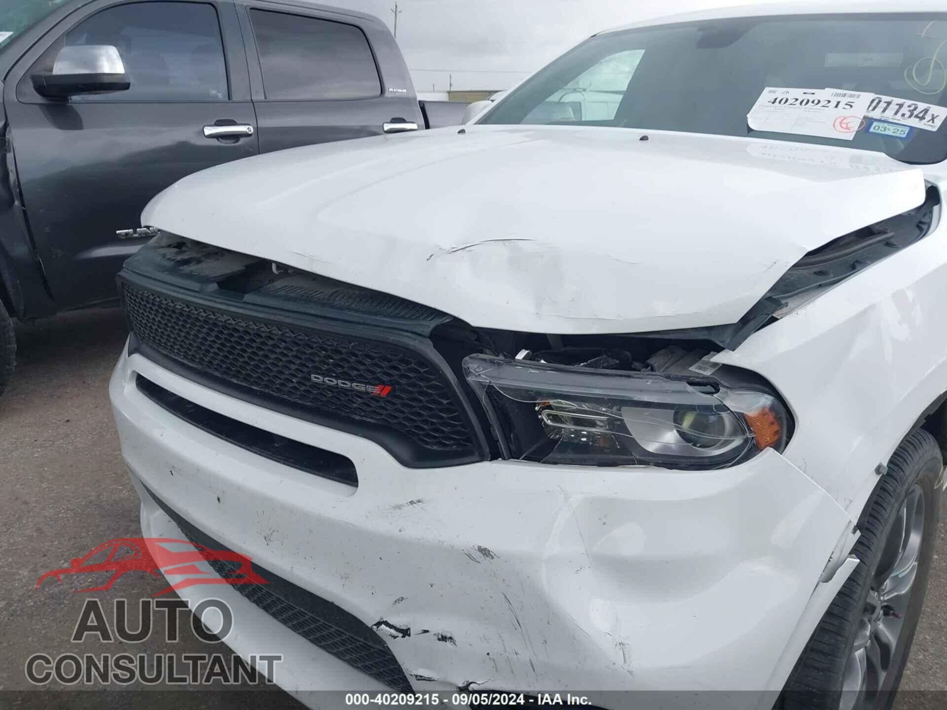 DODGE DURANGO 2019 - 1C4RDHDG0KC769147