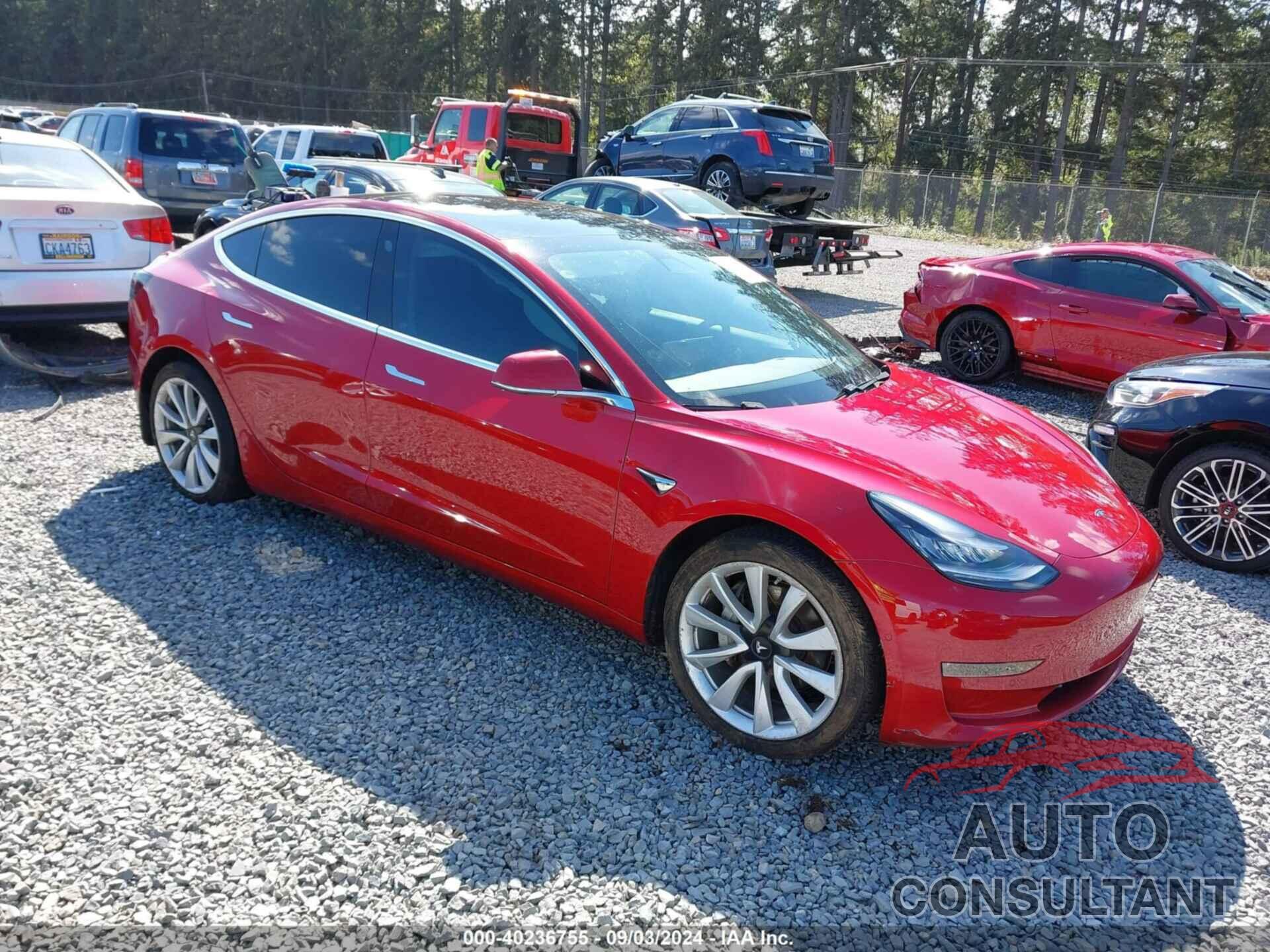 TESLA MODEL 3 2018 - 5YJ3E1EBXJF091456