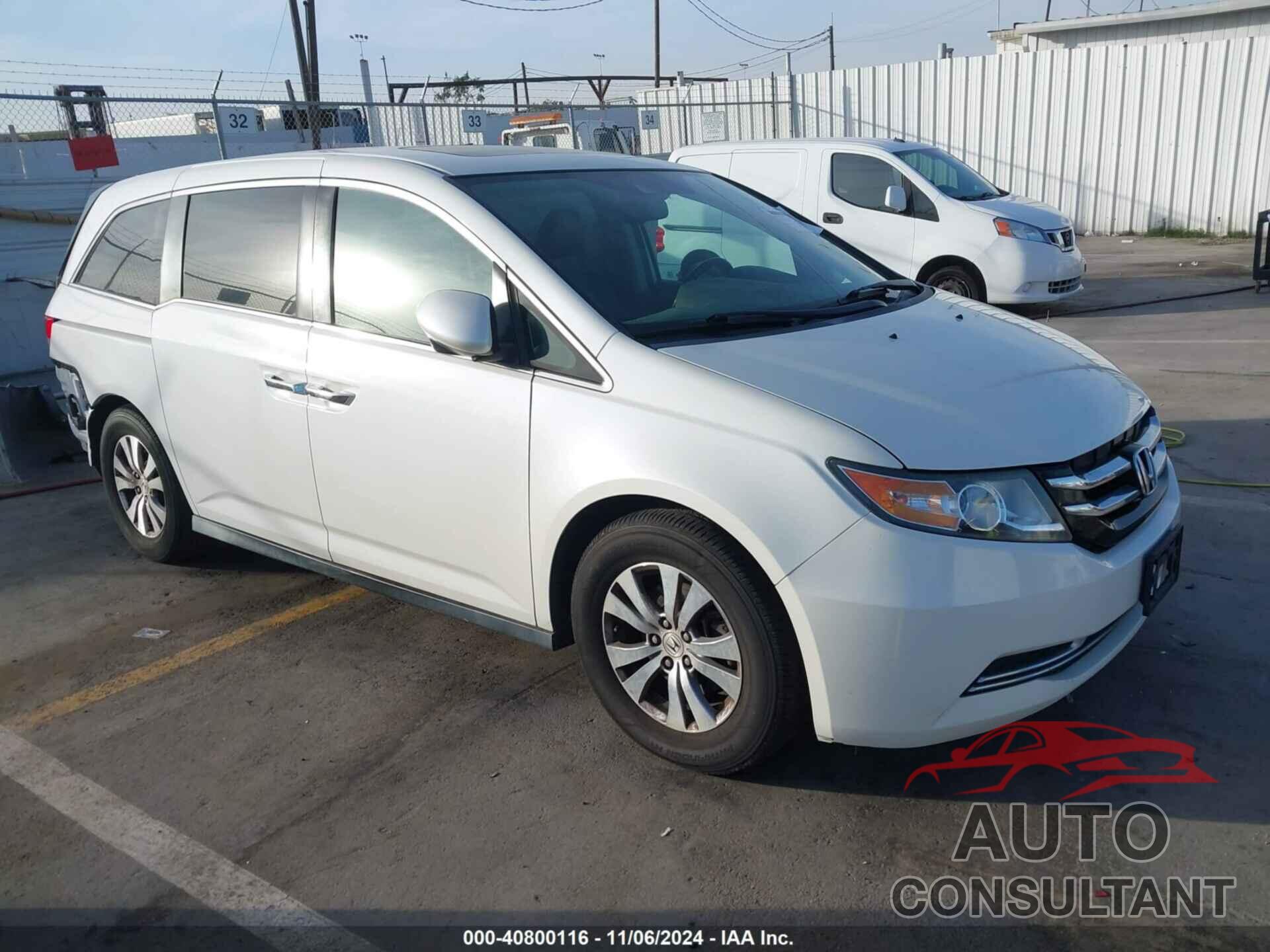 HONDA ODYSSEY 2016 - 5FNRL5H69GB022322