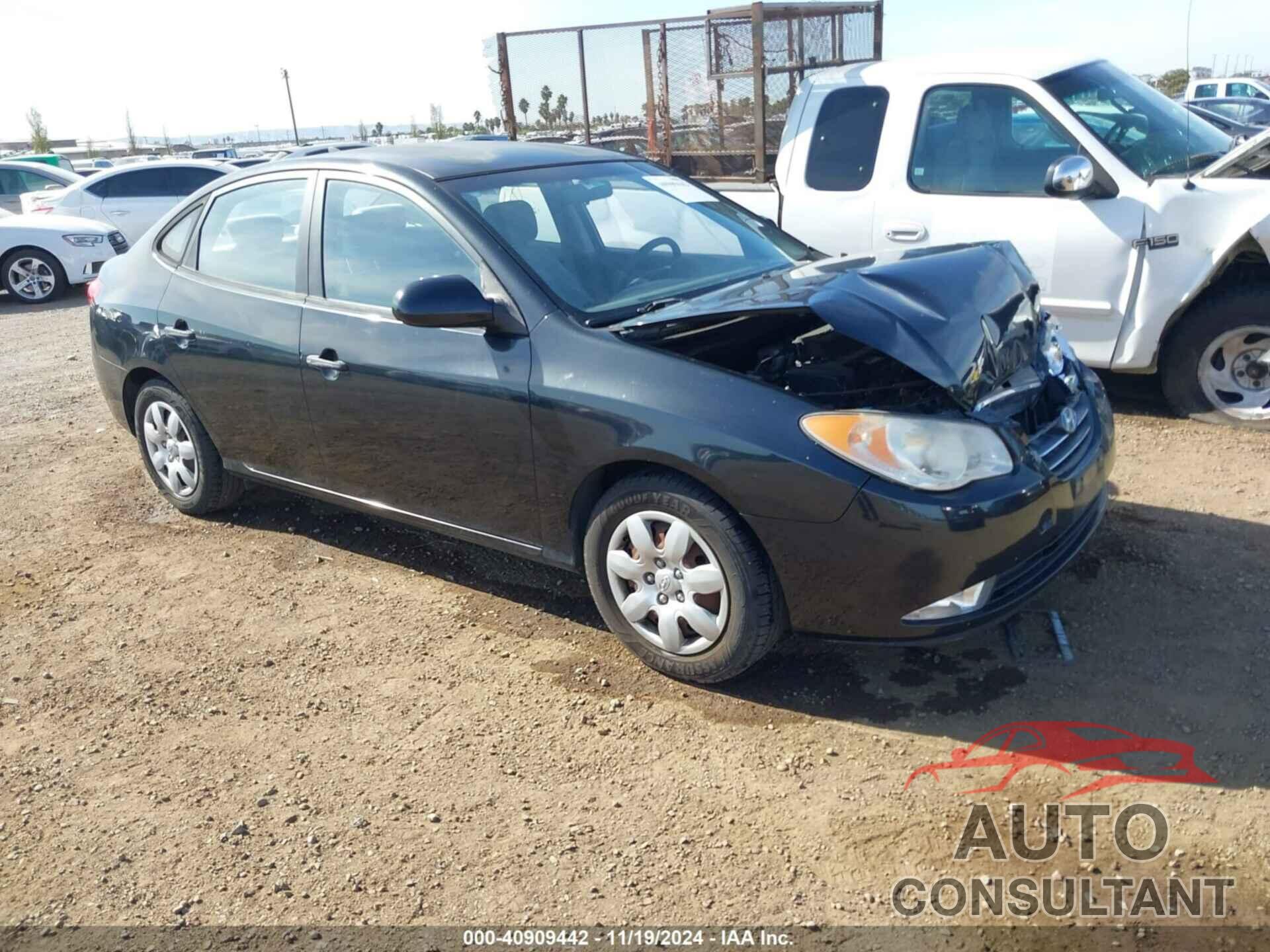 HYUNDAI ELANTRA 2009 - KMHDU46D09U673329