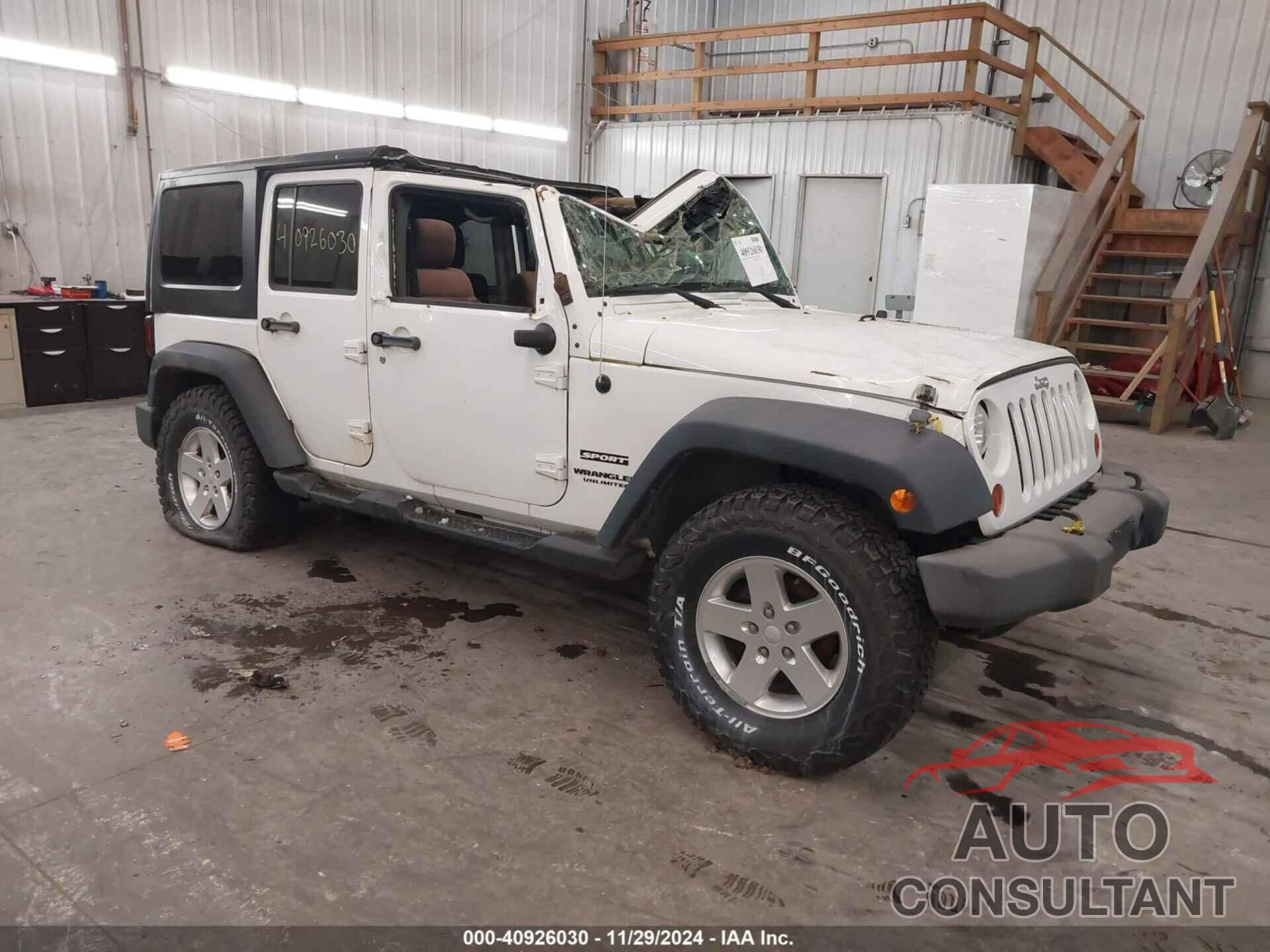 JEEP WRANGLER UNLIMITED 2012 - 1C4HJWDG1CL214895