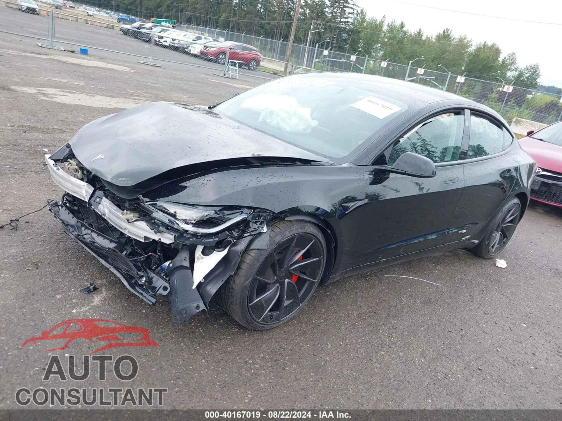 TESLA MODEL 3 2024 - 5YJ3E1ET6RF807371