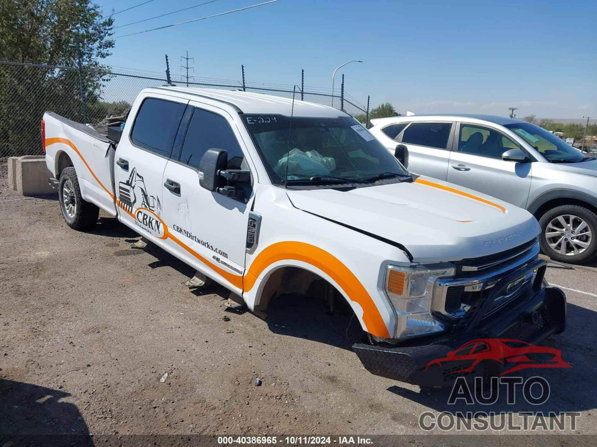 FORD F-350 2021 - 1FT8W3BT6MED92663