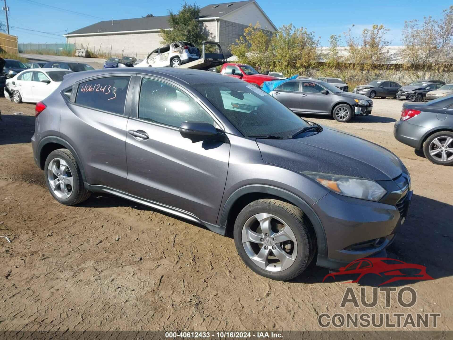 HONDA HR-V 2017 - 3CZRU6H5XHG701936