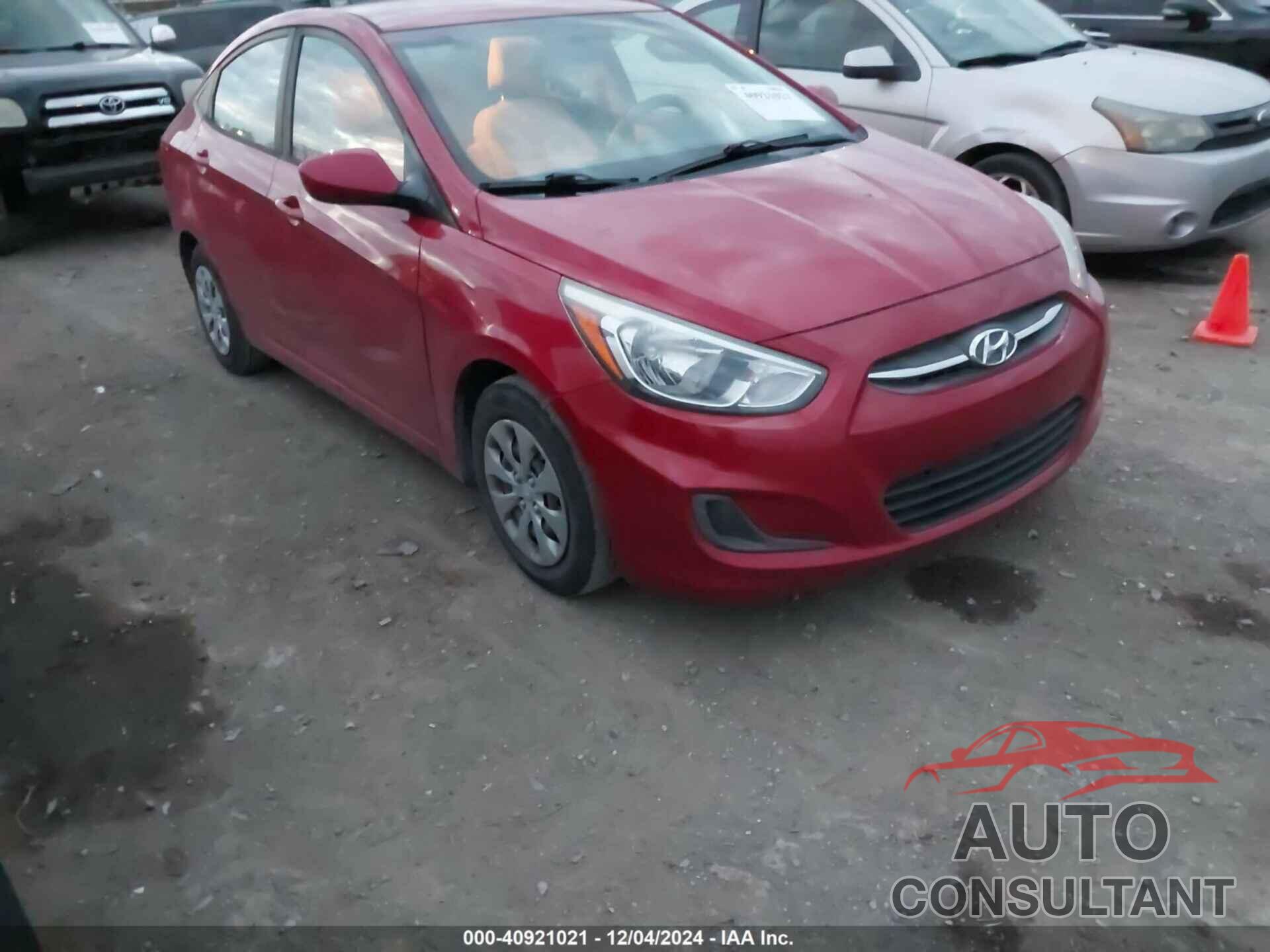 HYUNDAI ACCENT 2017 - KMHCT4AE8HU266033