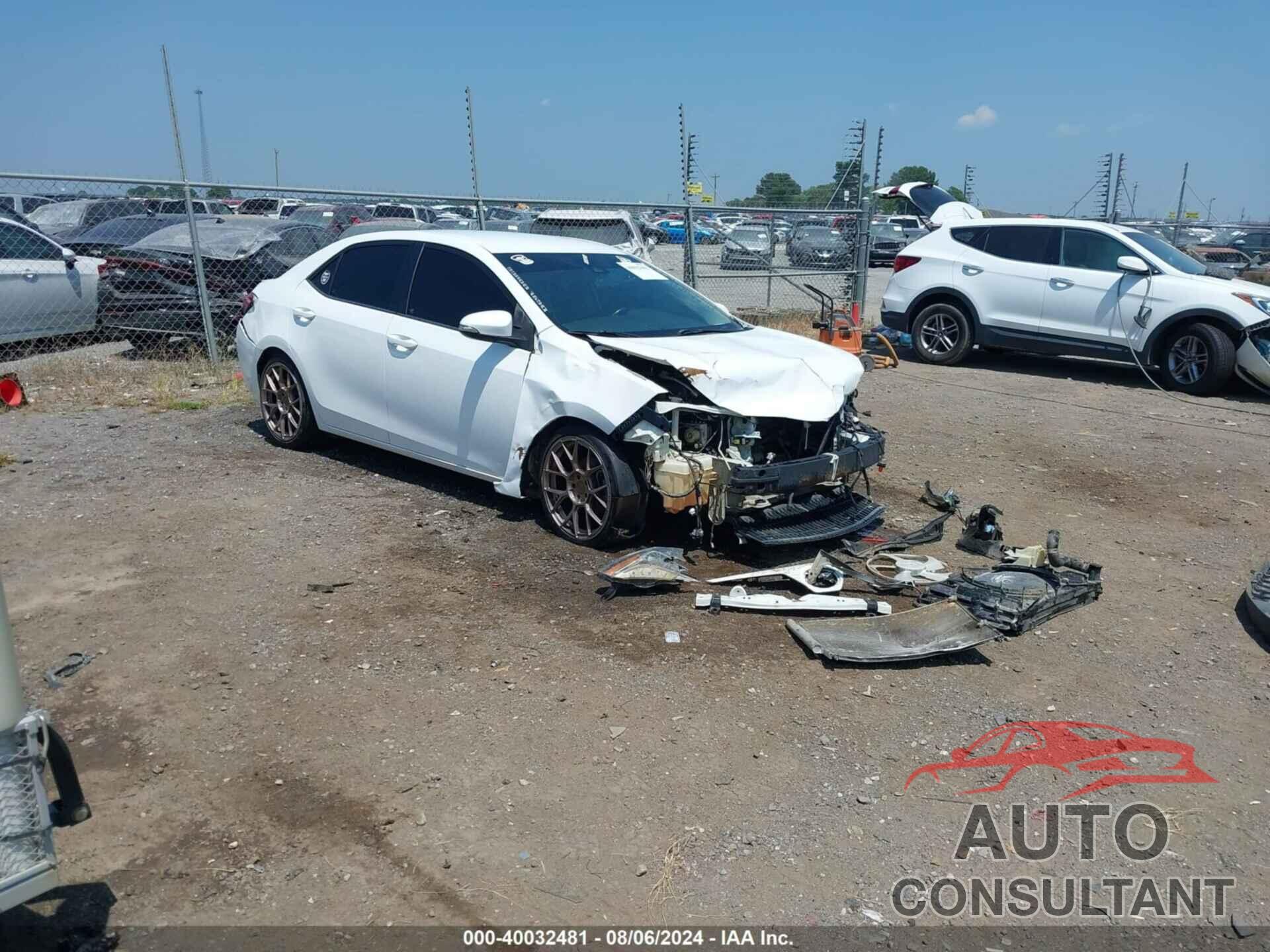 TOYOTA COROLLA 2017 - 5YFBURHE2HP669907
