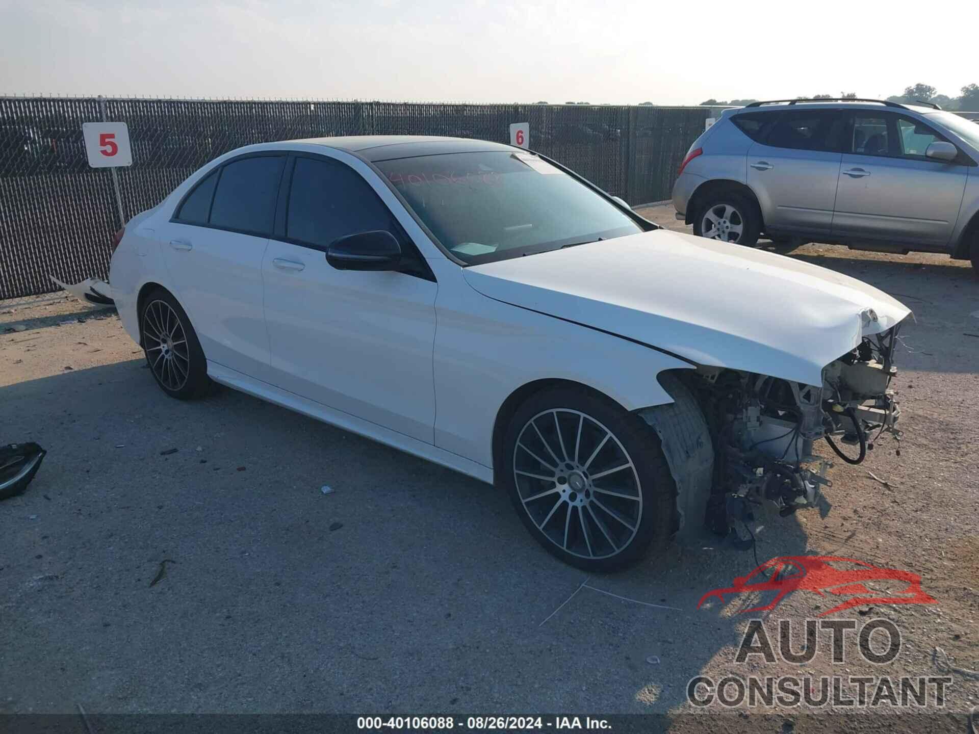 MERCEDES-BENZ C 300 2017 - WDDWF4JB2HR254791