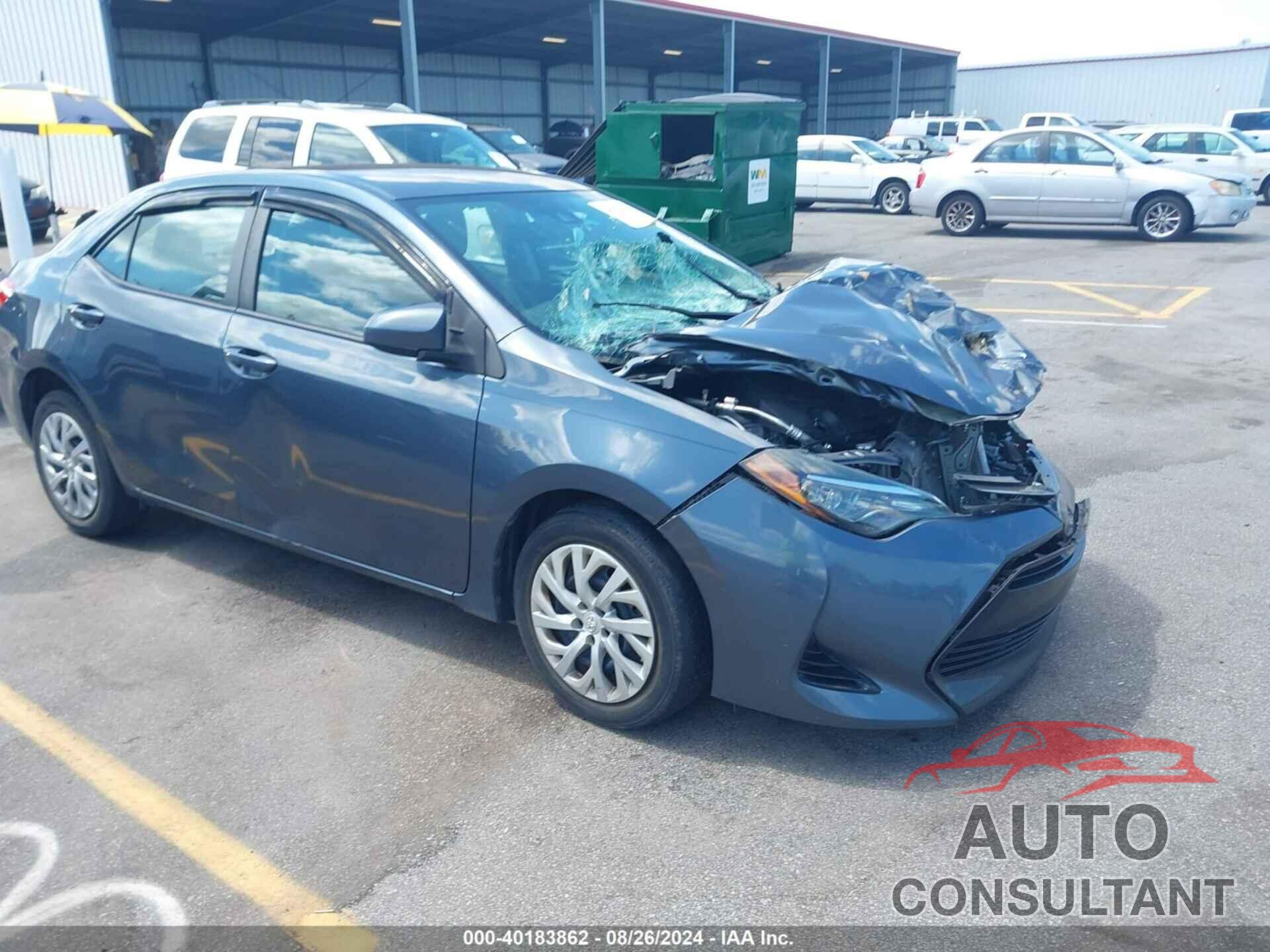 TOYOTA COROLLA 2018 - 2T1BURHE9JC116337