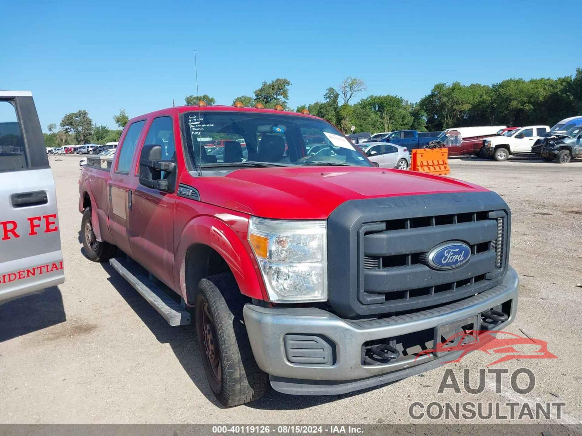 FORD F-250 2016 - 1FT7W2A68GEC63569