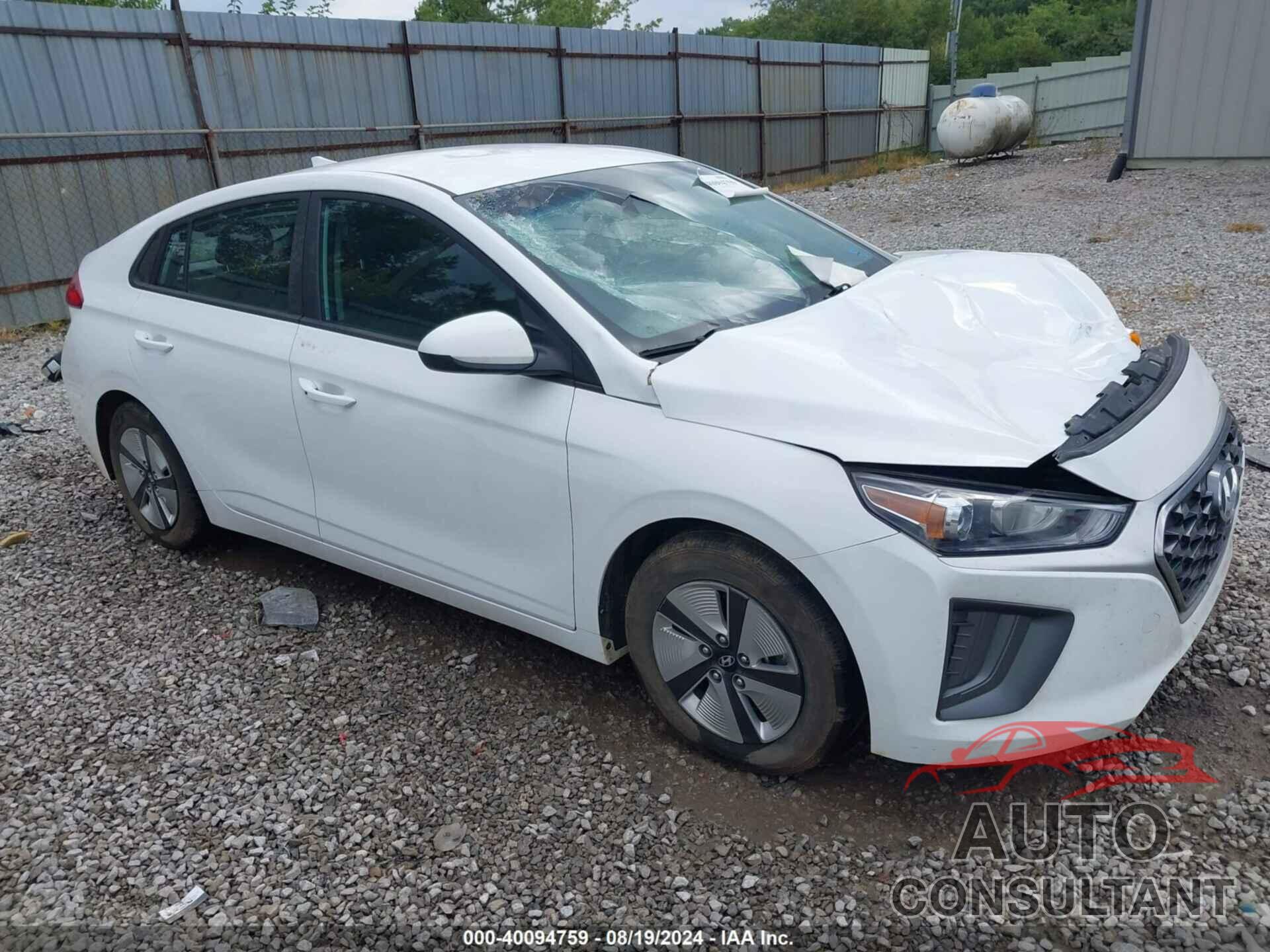 HYUNDAI IONIQ HYBRID 2021 - KMHC65LC1MU260979