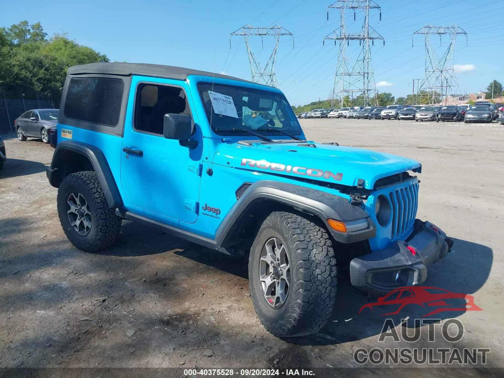 JEEP WRANGLER 2021 - 1C4HJXCG6MW632702