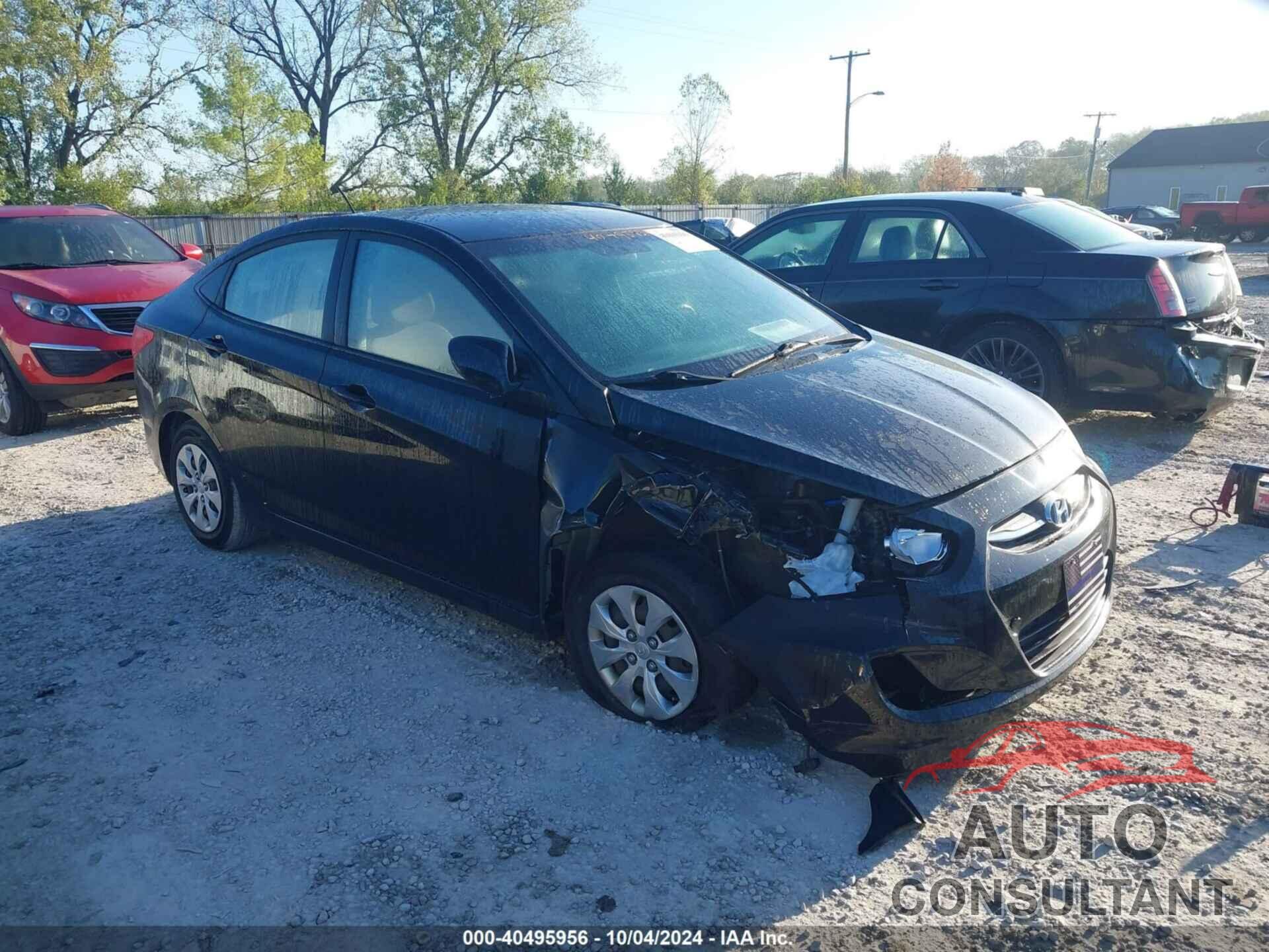 HYUNDAI ACCENT 2016 - KMHCT4AE5GU064099